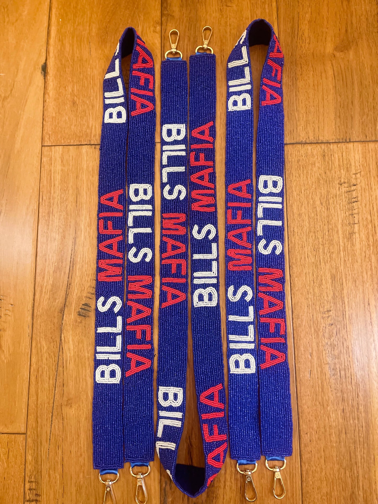Buffalo Bills Mafia Beaded Purse Strap
