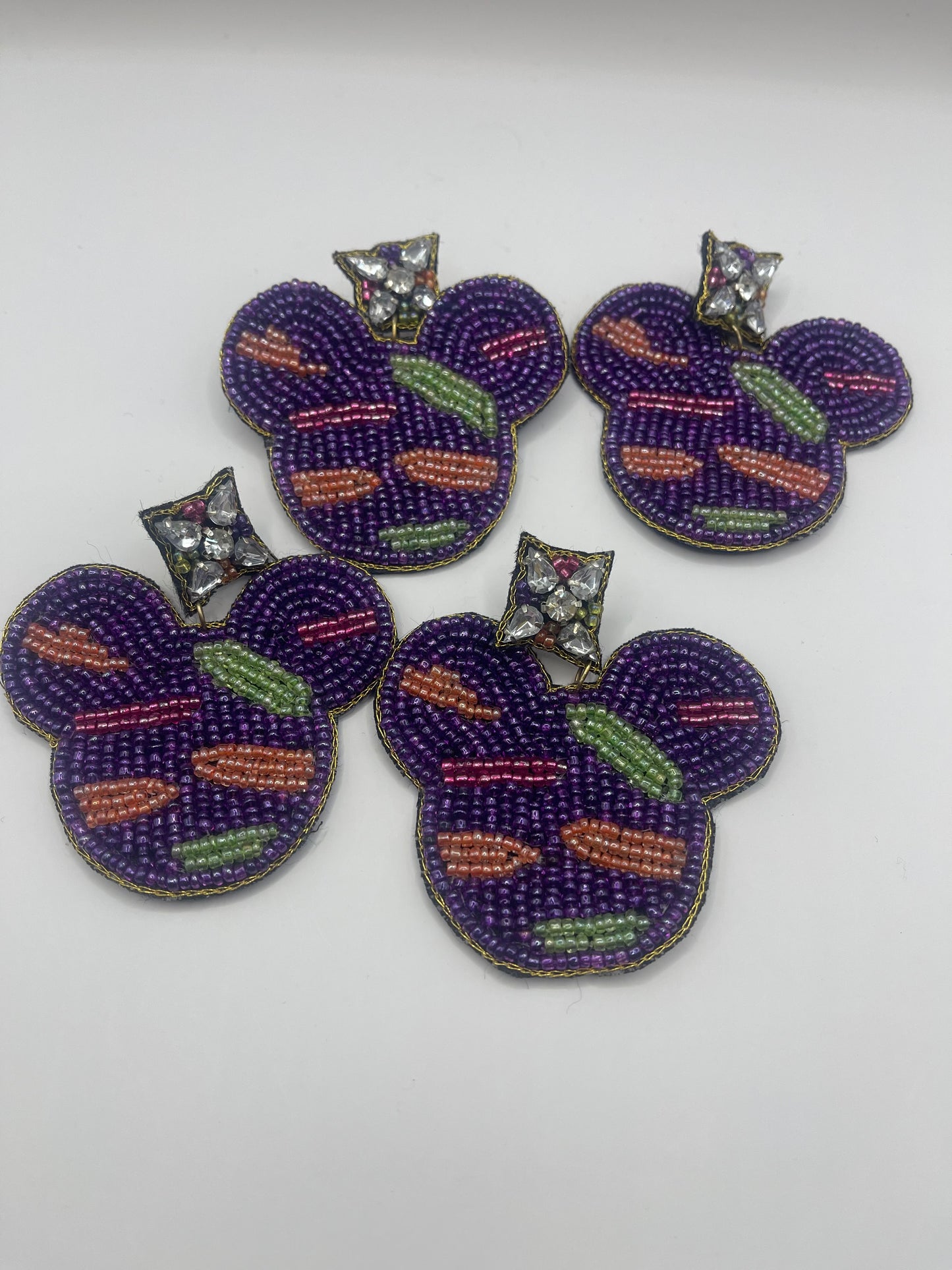 Mouse Tiger Print Earrings - MBA Exclusive