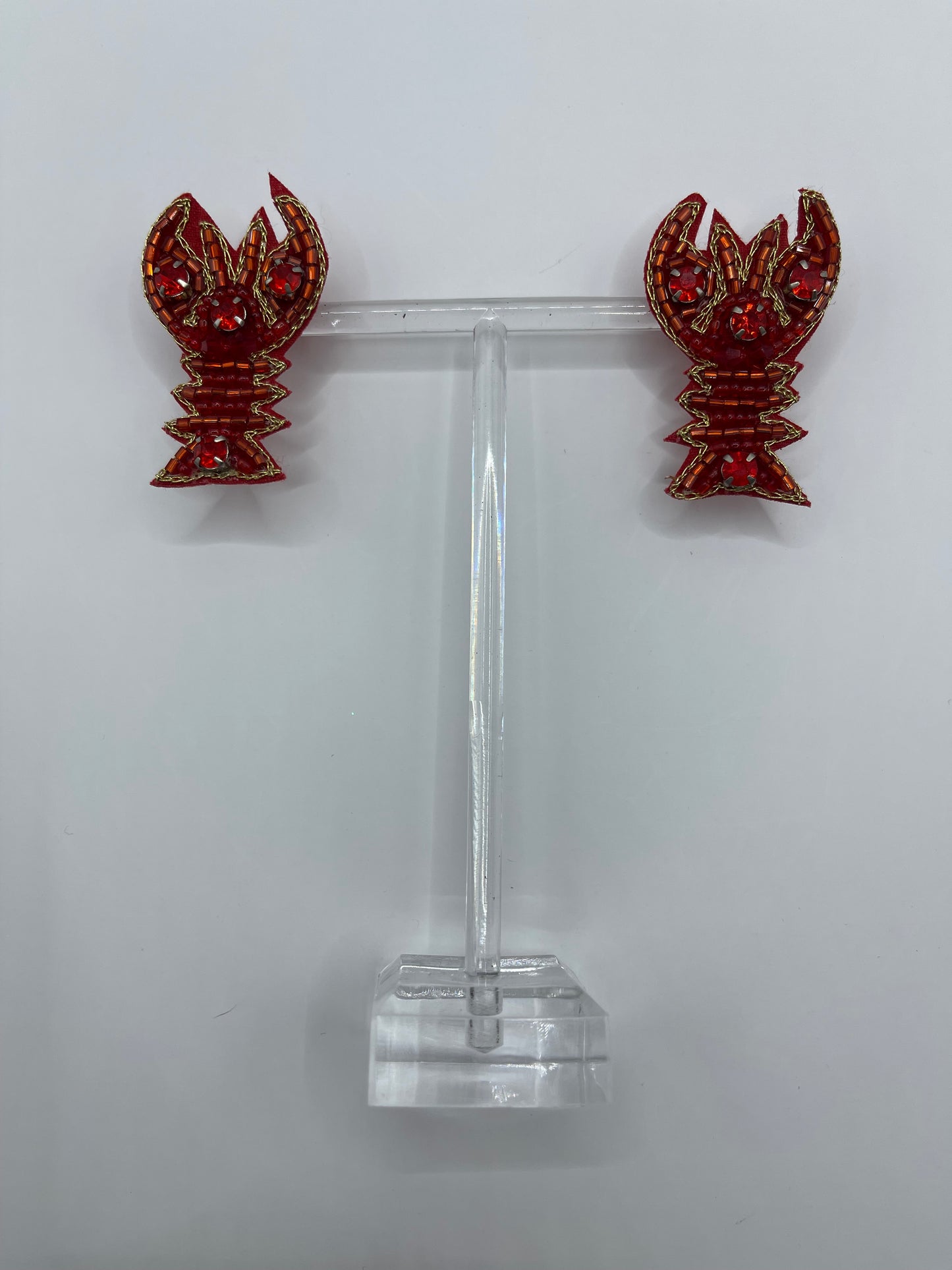 Crawfish Stud Earrings