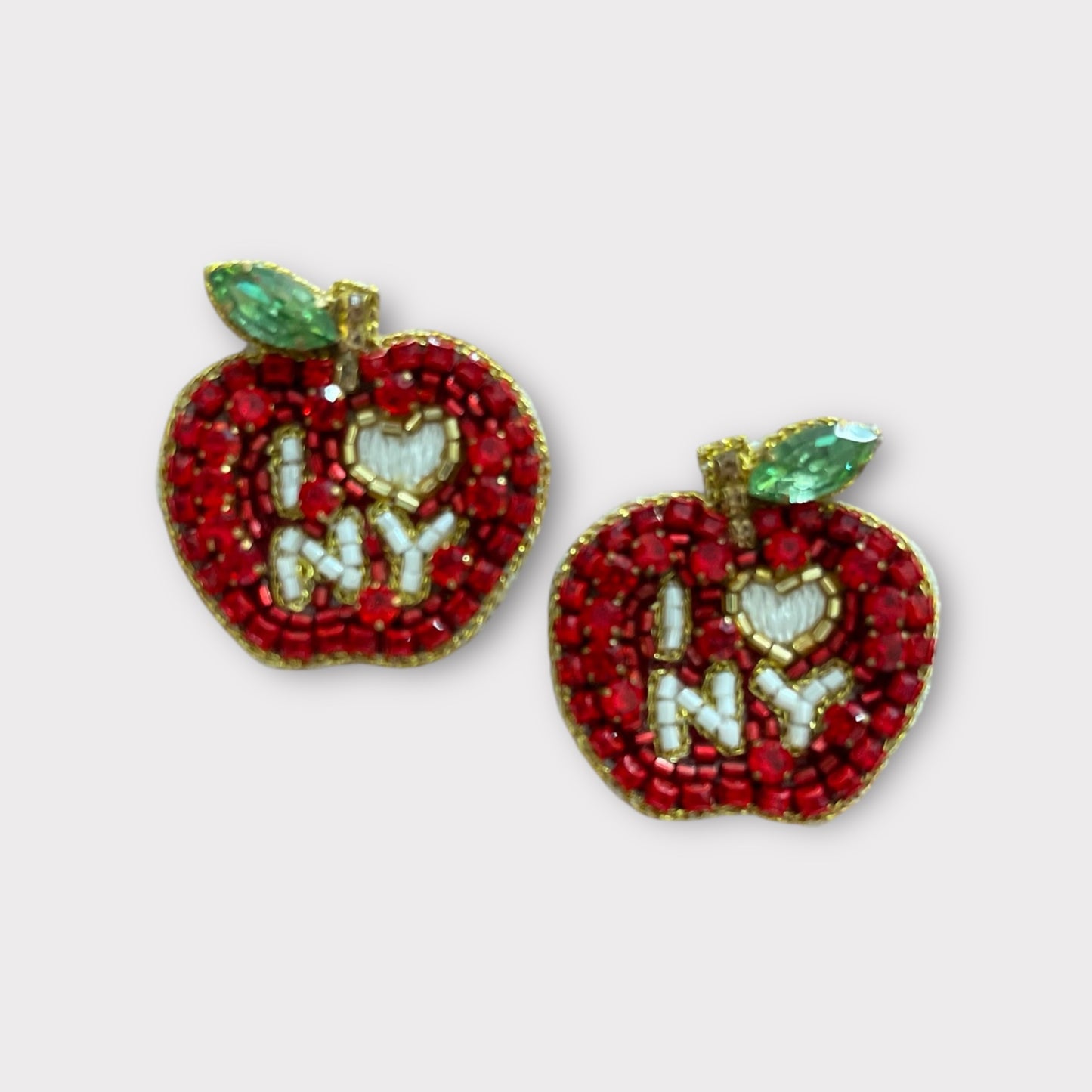 NYC Big Apple Stud Earrings