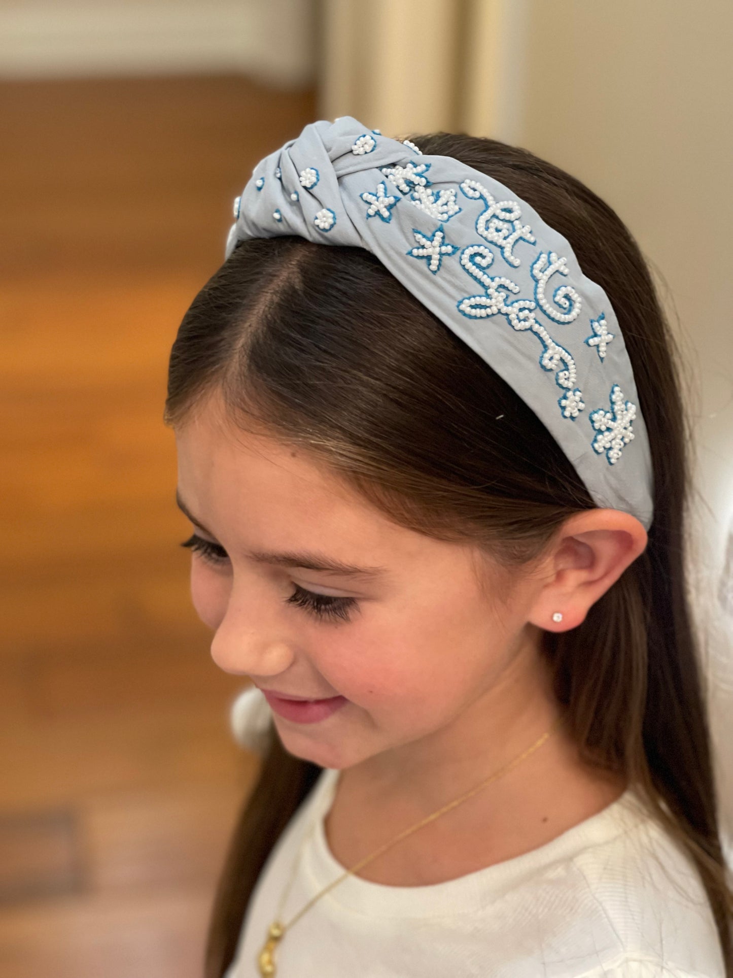 Let It Go Beaded Headband