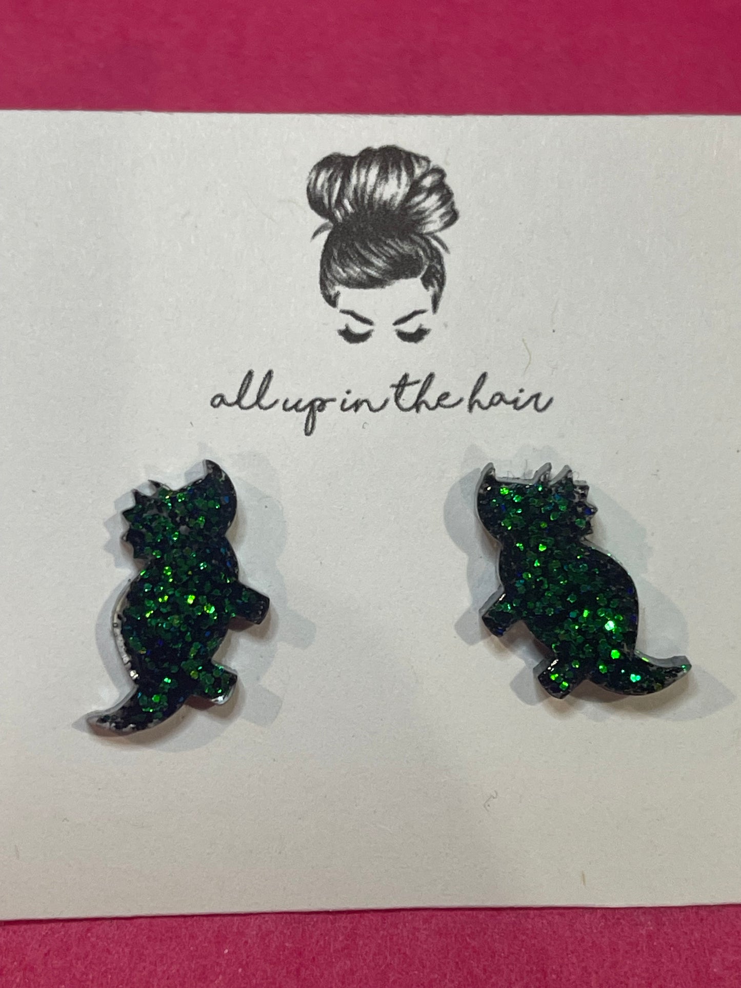 Triceratops Acrylic Studs