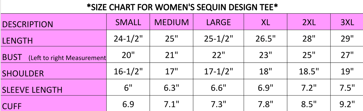 Women's Black Sugar Skull Sequin Tee