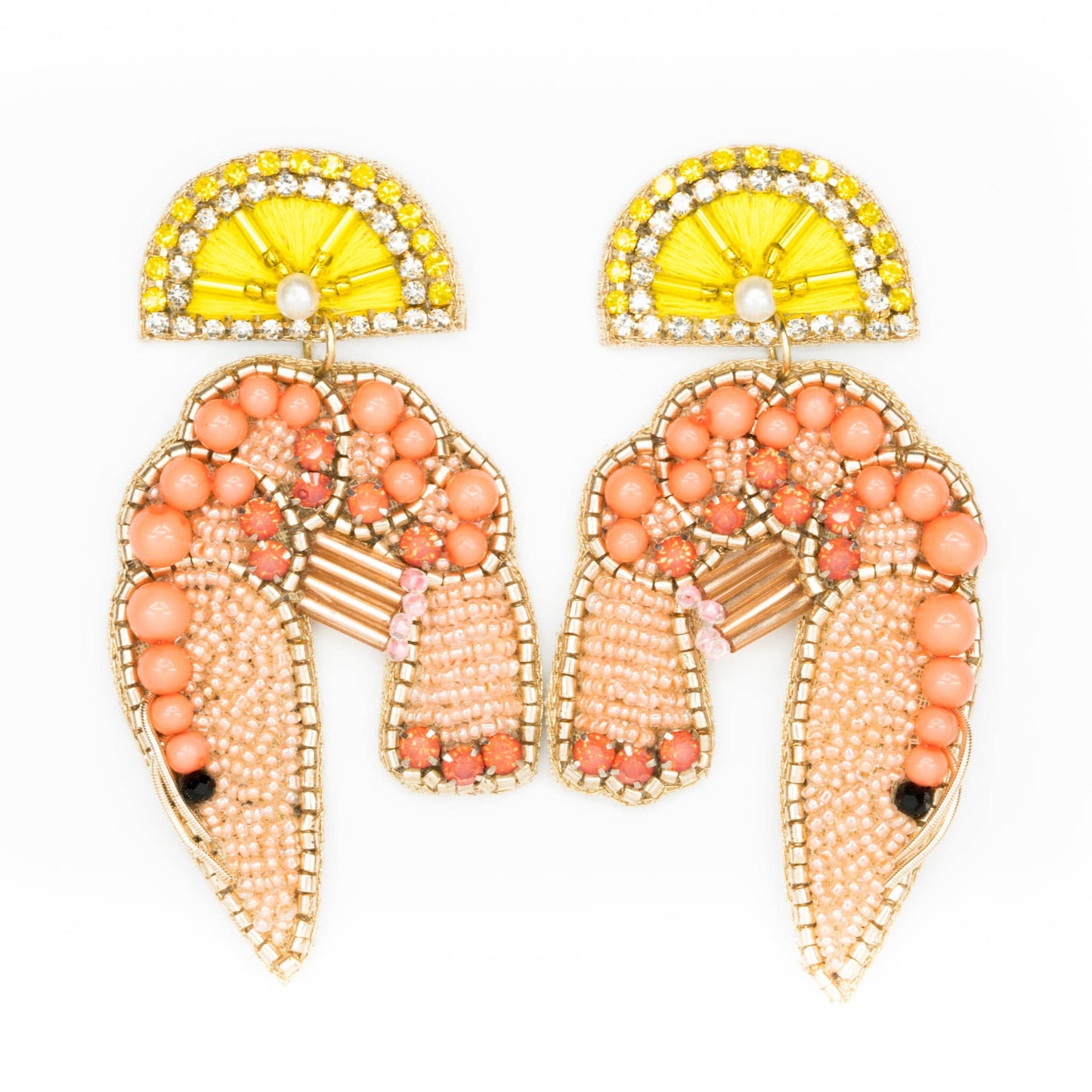 Shrimp Cocktail Earrings
