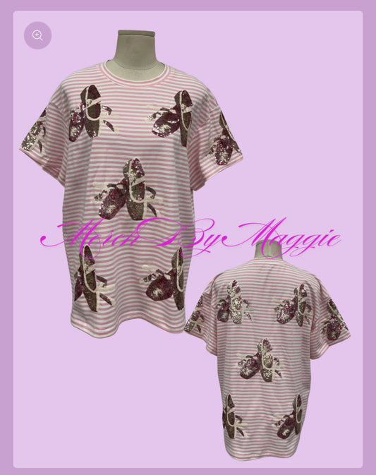 Ballerina Beauty Sequin Shirt - ADULT