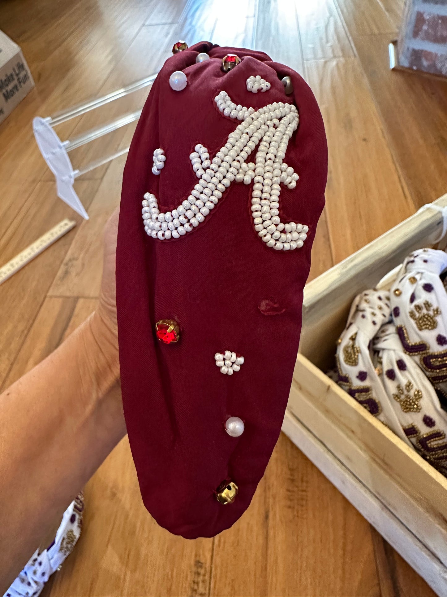 Imperfect Beaded Headbands - Various Teams3