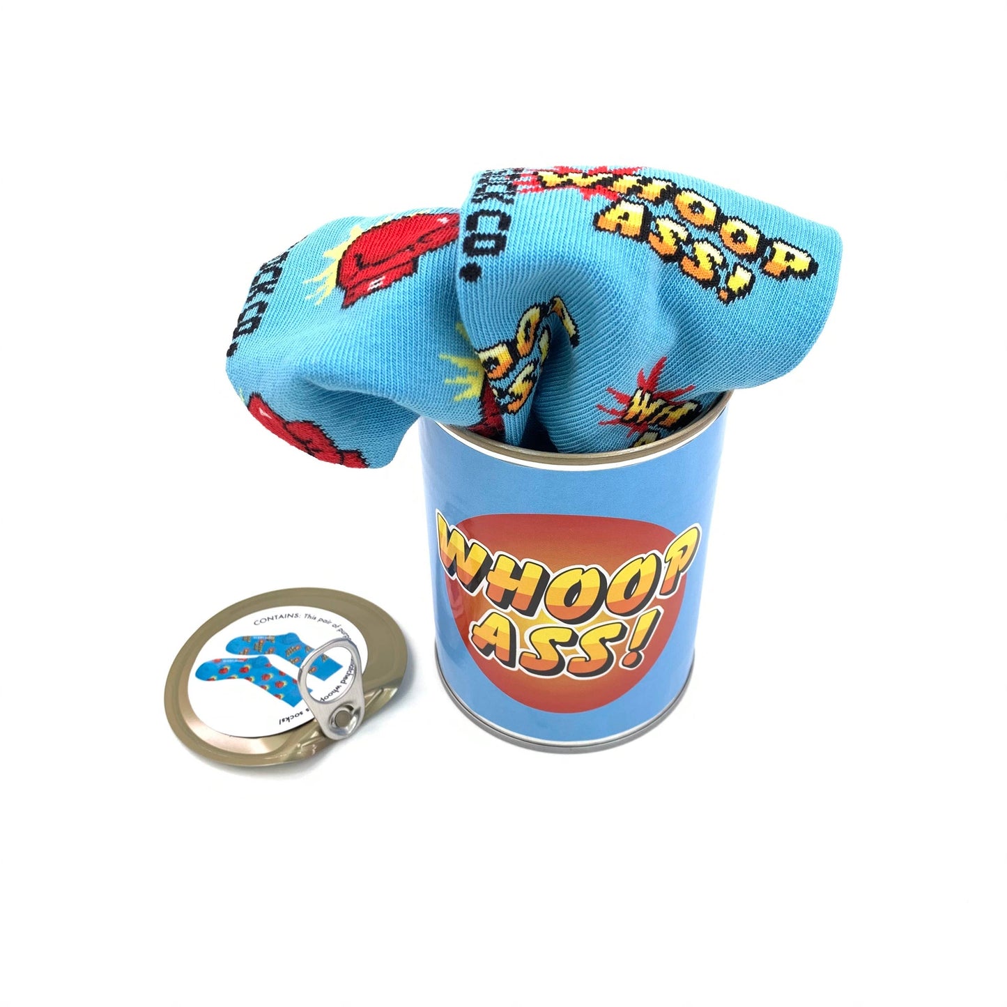 Men's Socks | Whoopass | Canned Socks | Mismatched: Men's 7 - 12