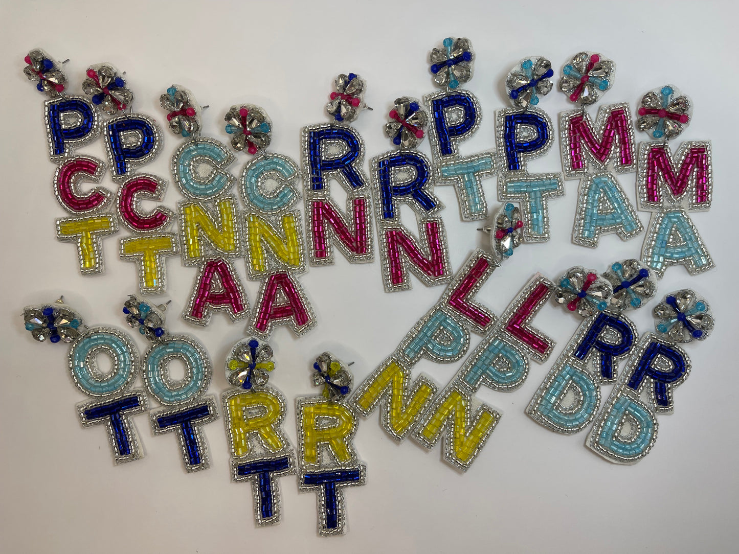 LPN Licensed Practical Nurse Beaded Earrings