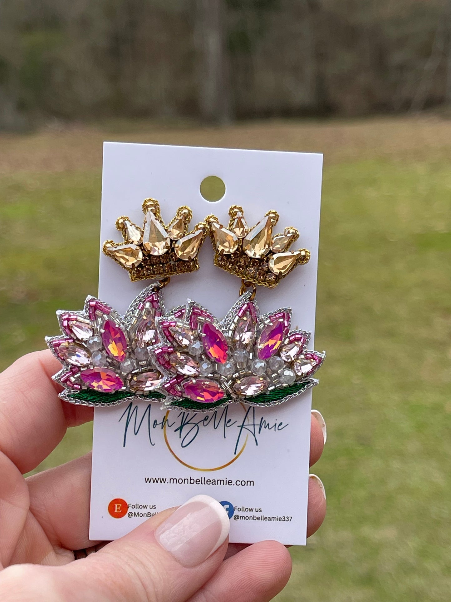 Bayou Bloom Crown Earrings