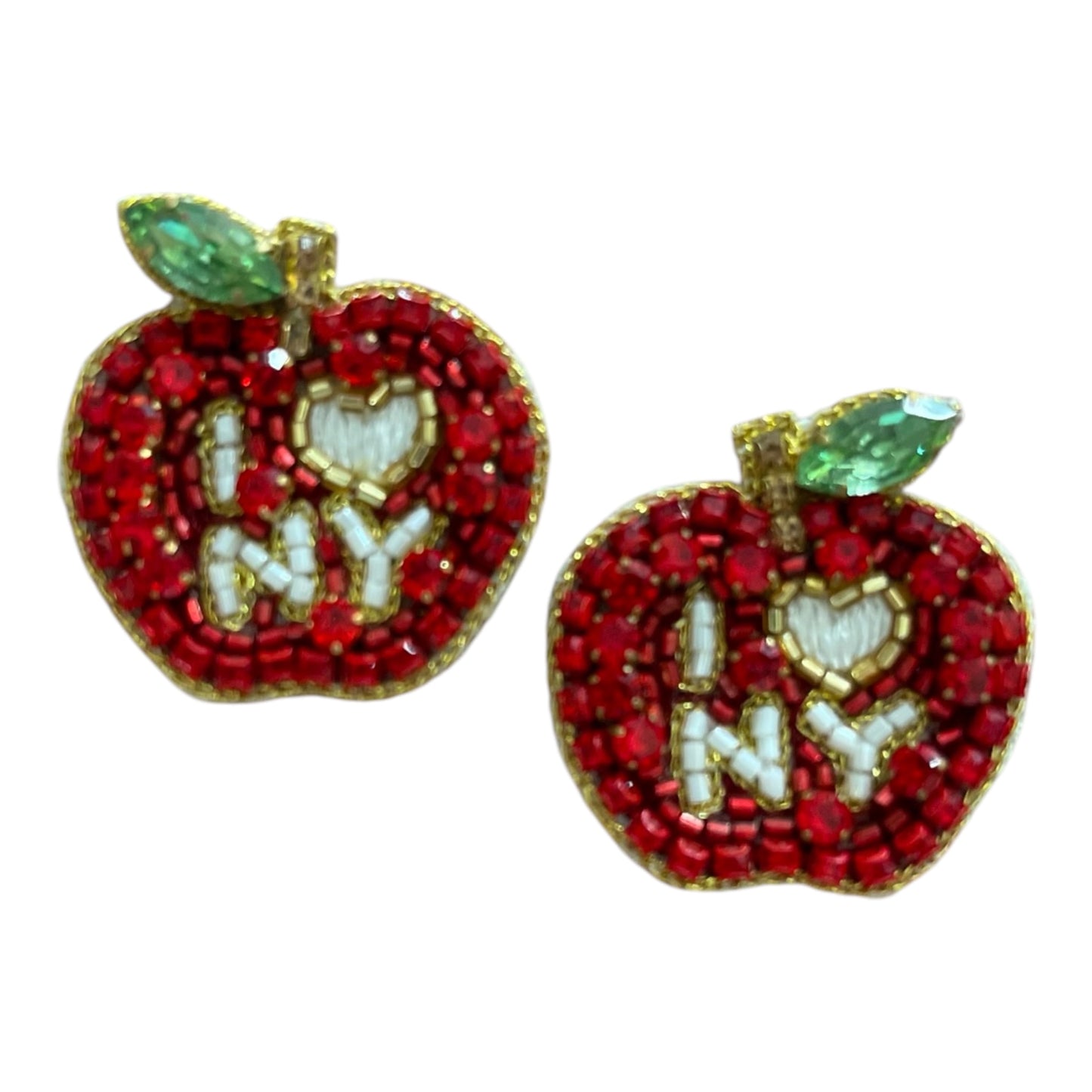 NYC Big Apple Stud Earrings
