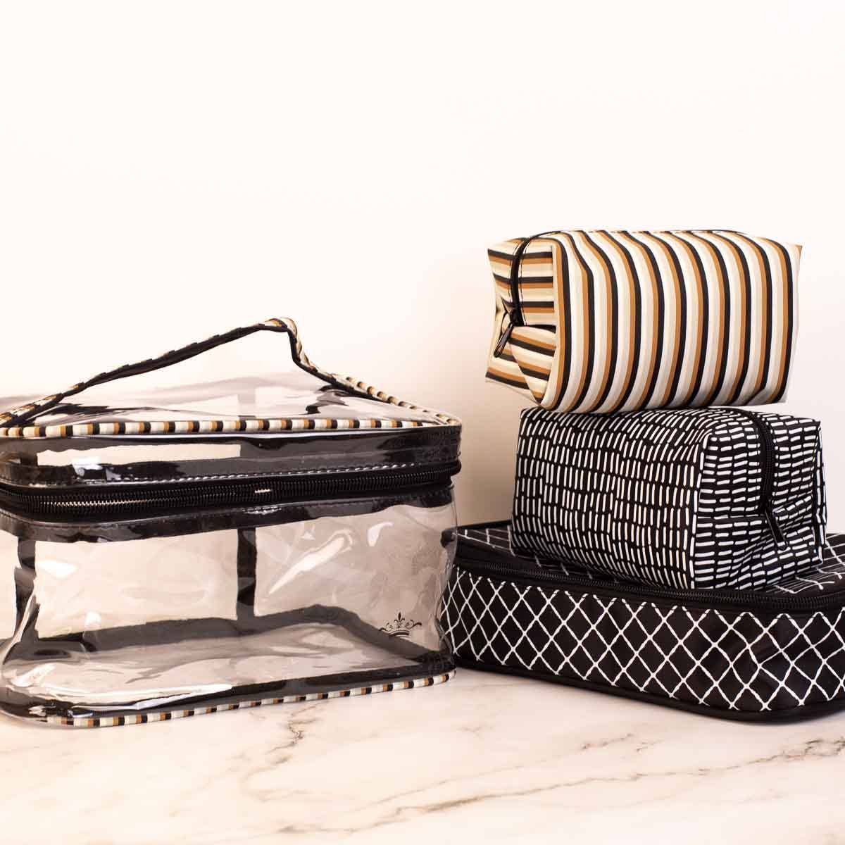 Wanderlust Gift Set Black/Camel 9.5x5.5x6