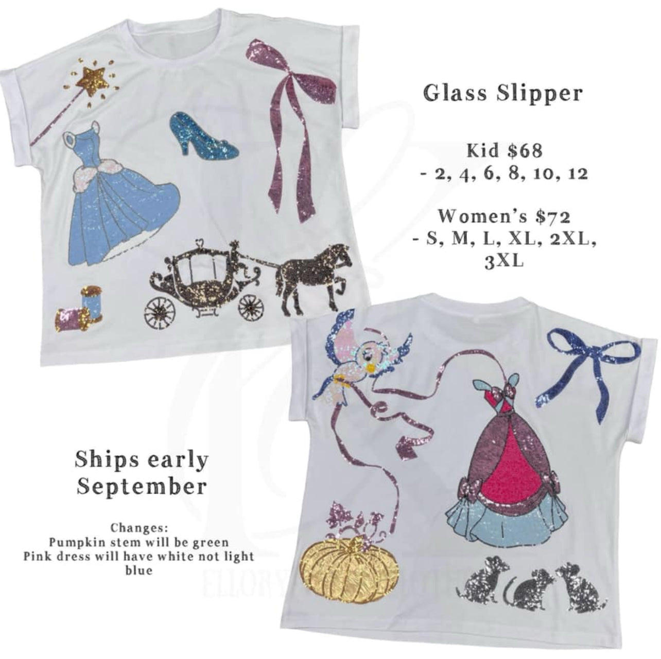 Glass Slipper Tee - ADULT
