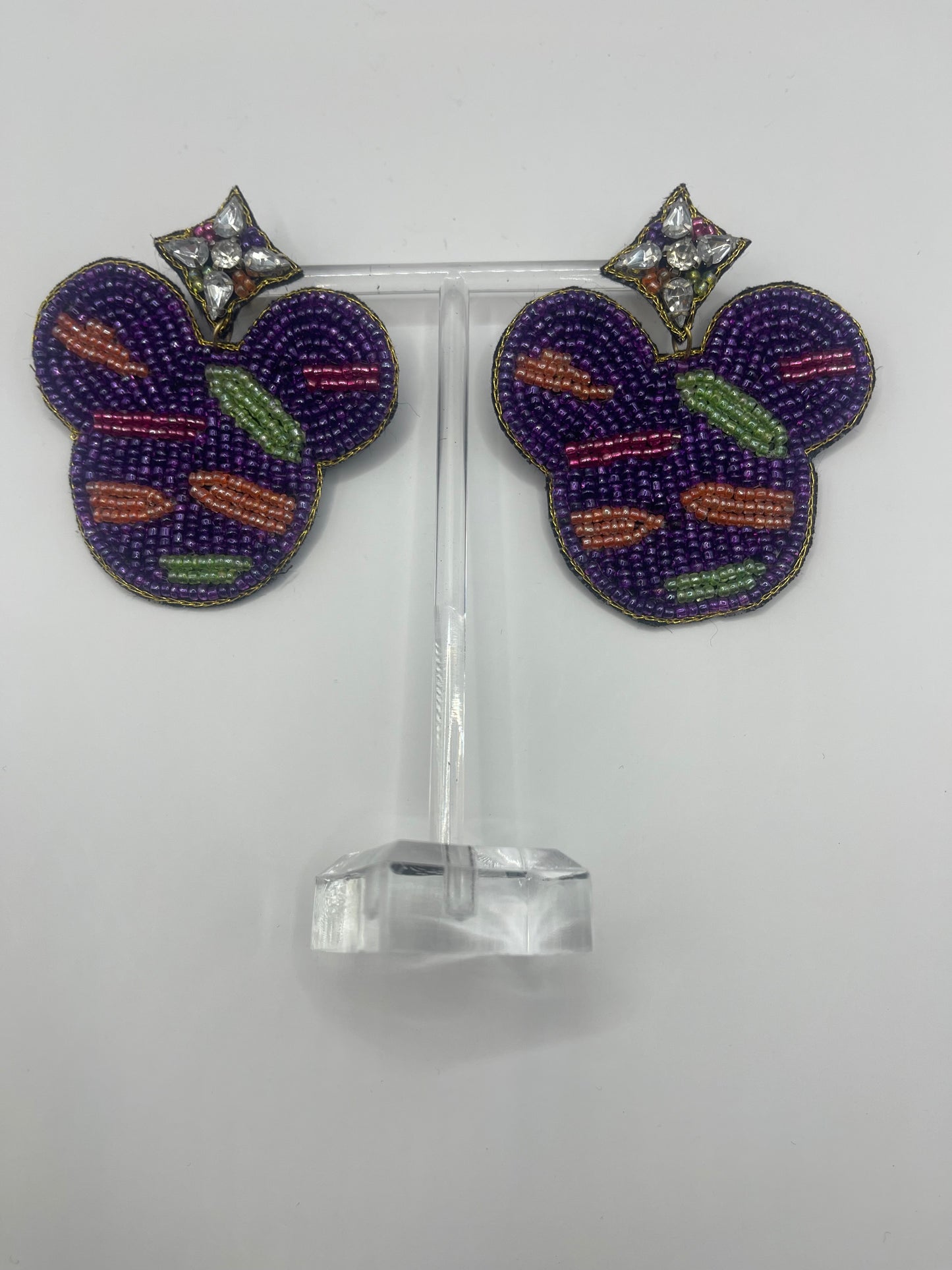 Mouse Tiger Print Earrings - MBA Exclusive