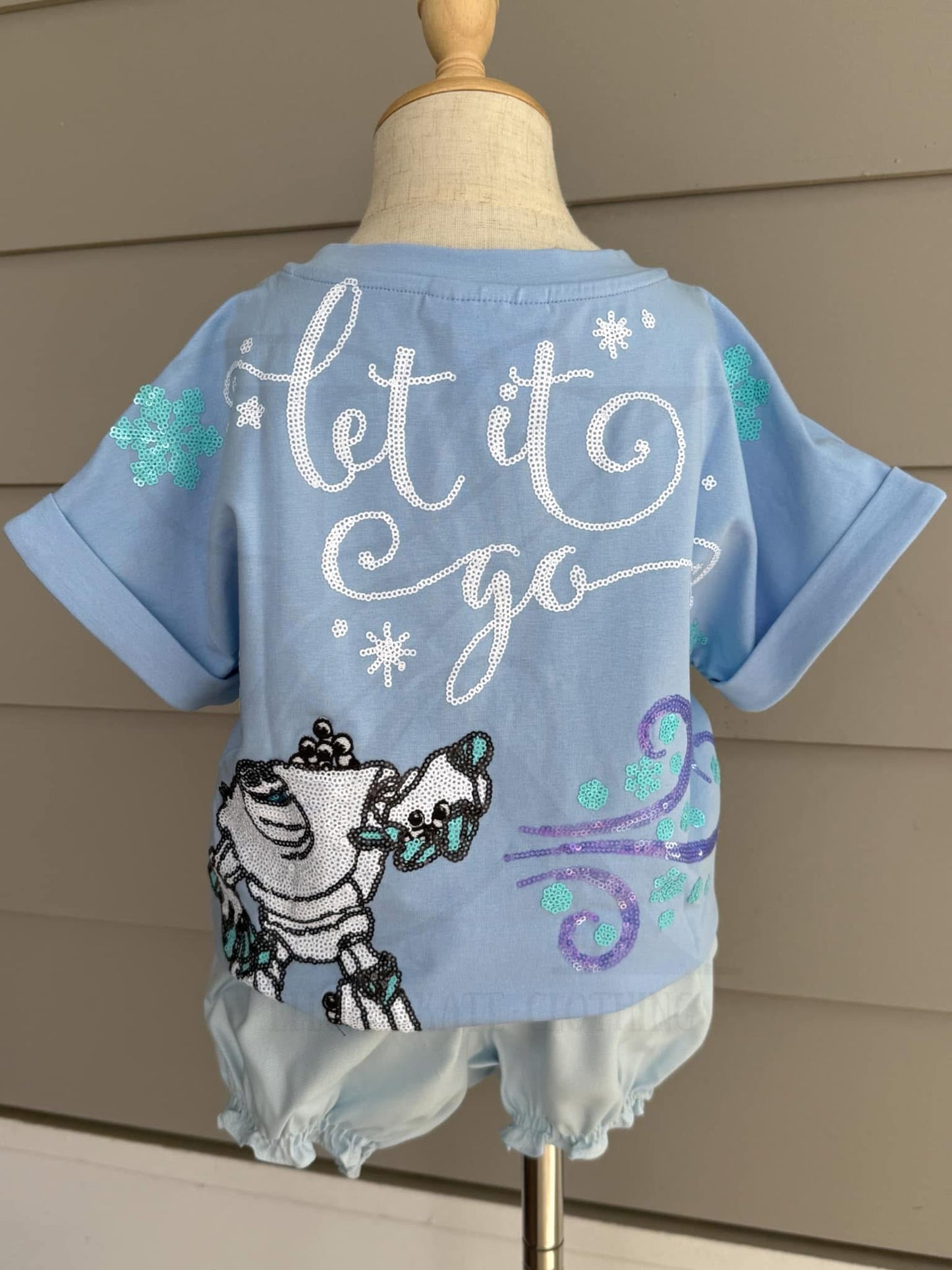 Let It Go Sequin Shirt - KIDS