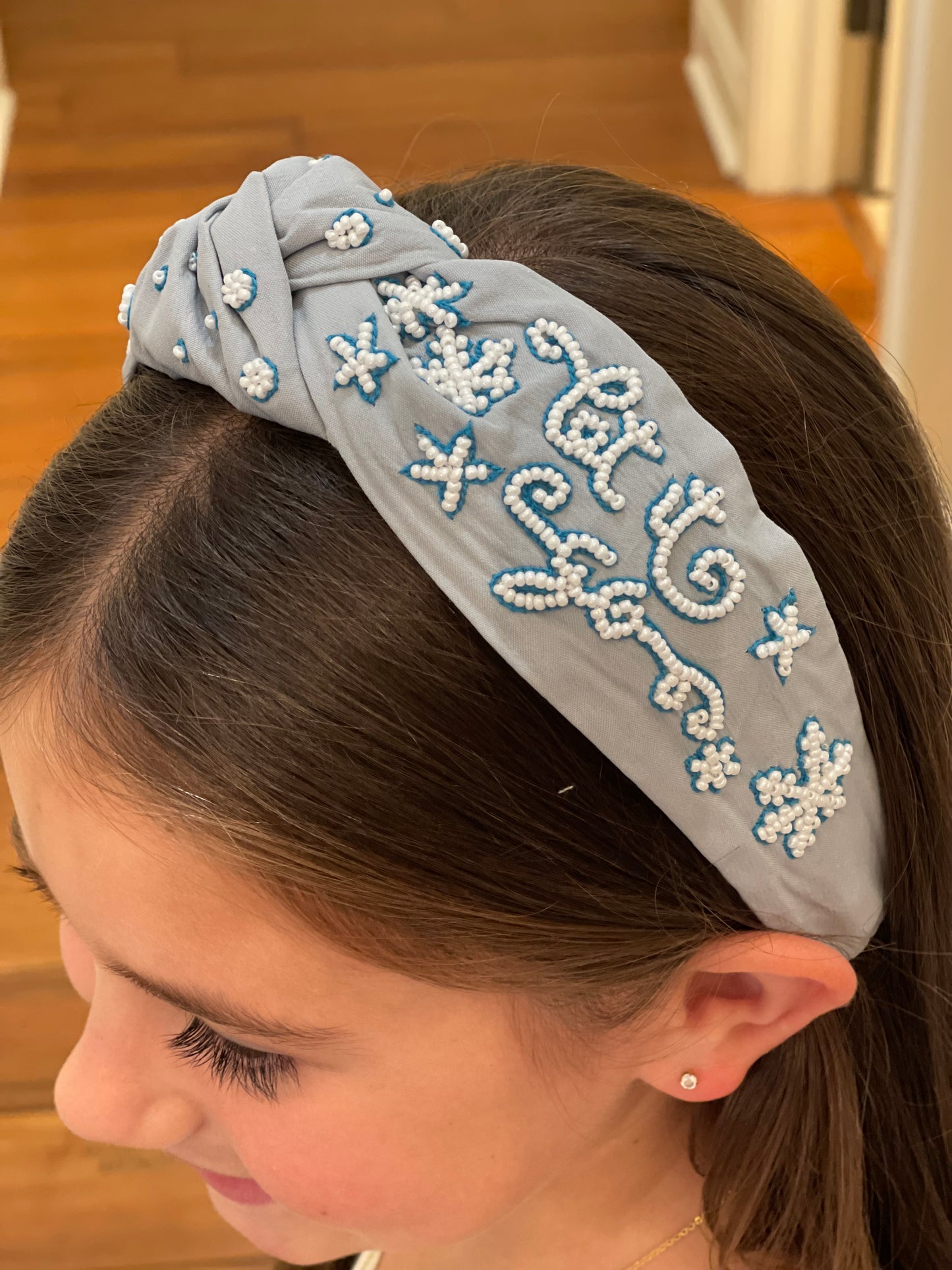 Let It Go Beaded Headband