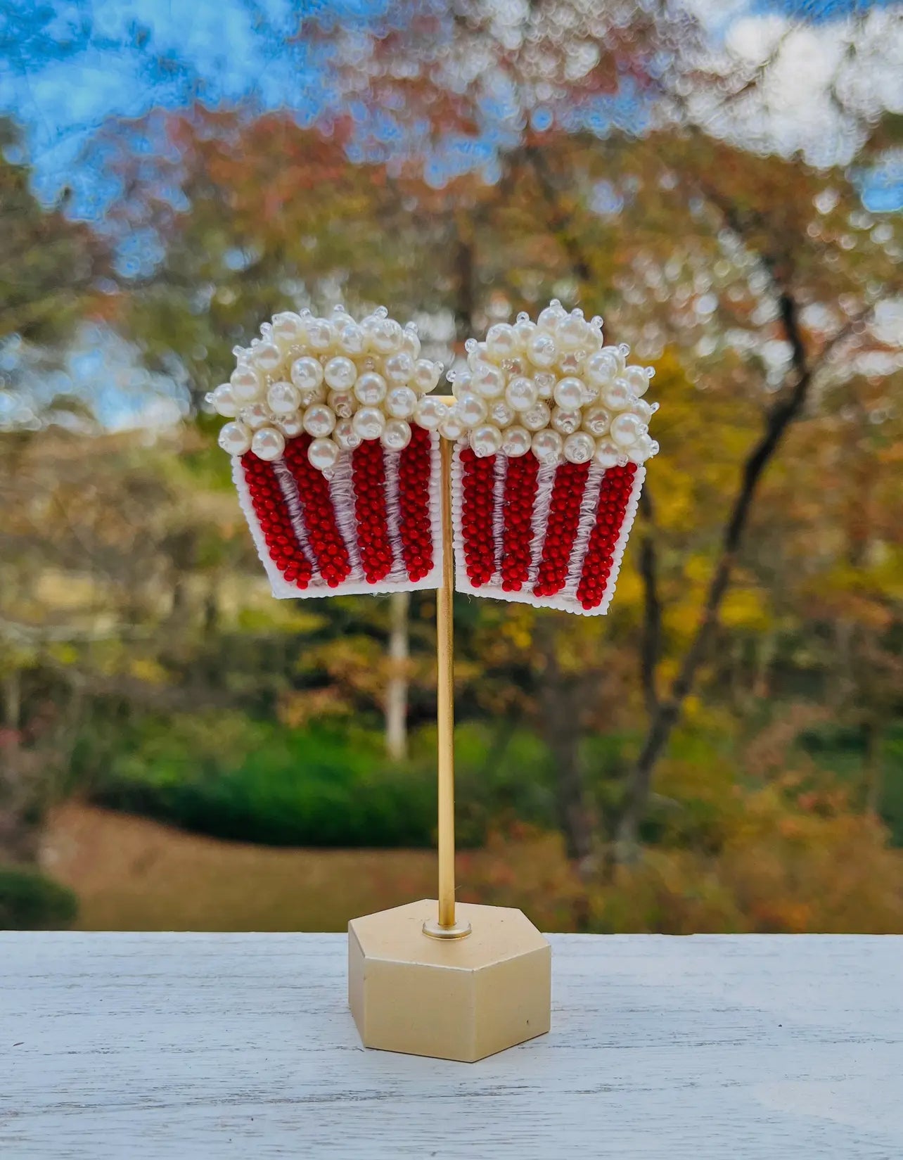 Popcorn Earrings
