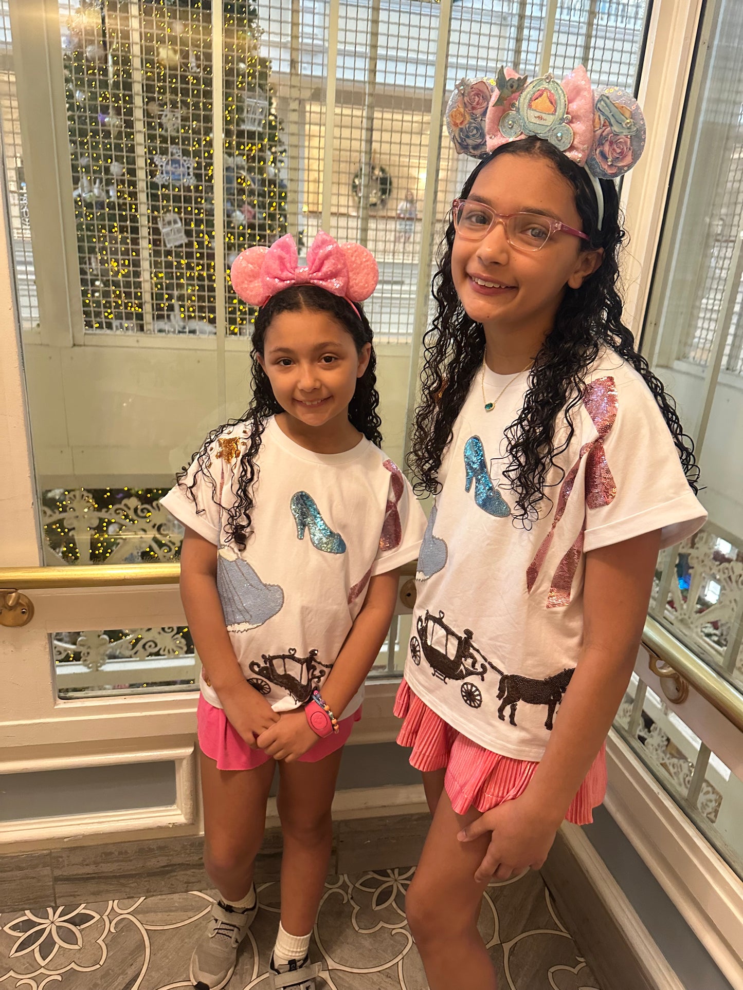 Glass Slipper Sequin Shirt-KIDS