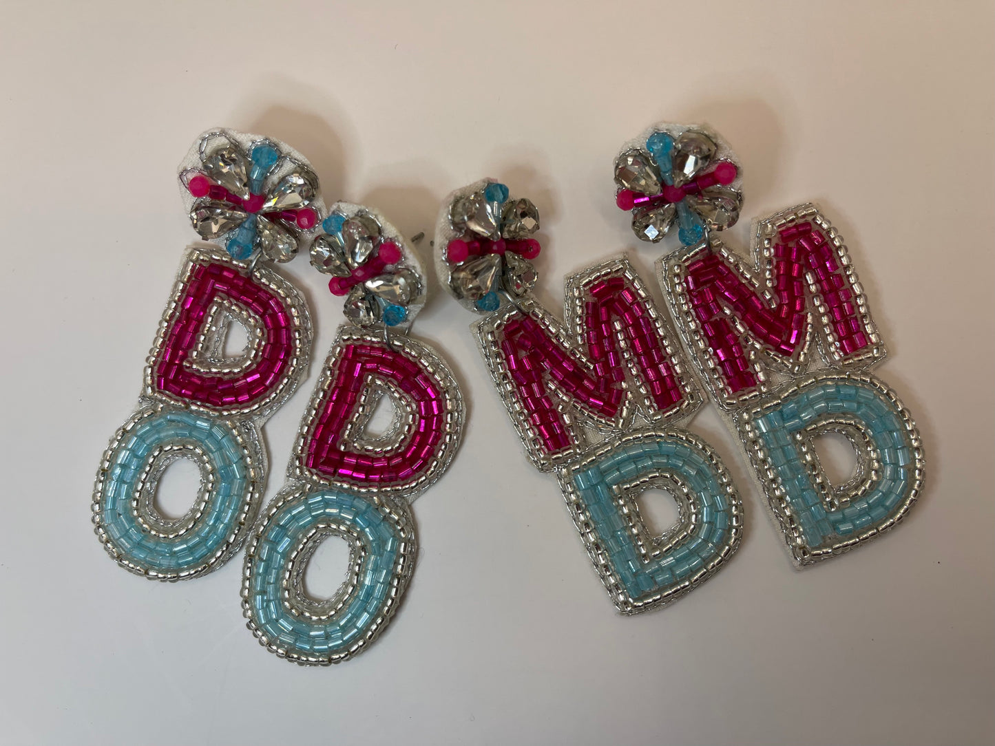 DO Doctor of Osteopathic Medicine Beaded Earrings