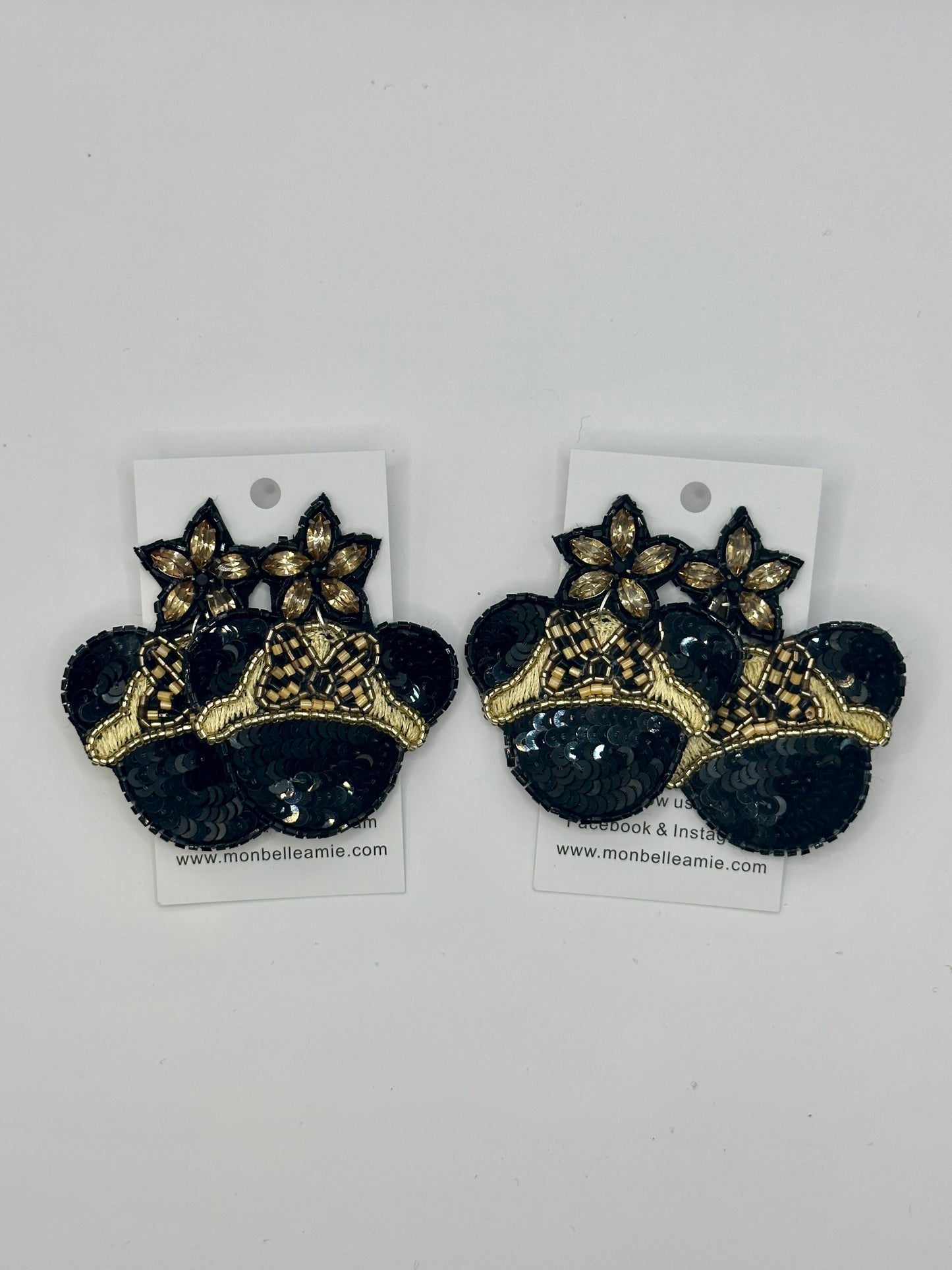 Minnie Safari Hat Earrings - MBA Exclusive
