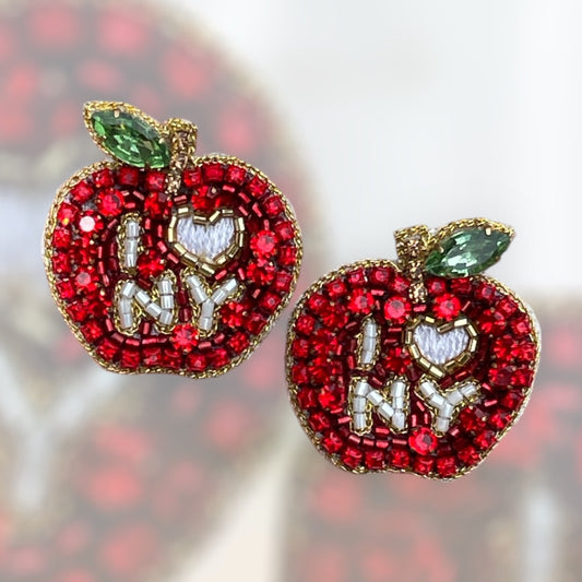 NYC Big Apple Stud Earrings