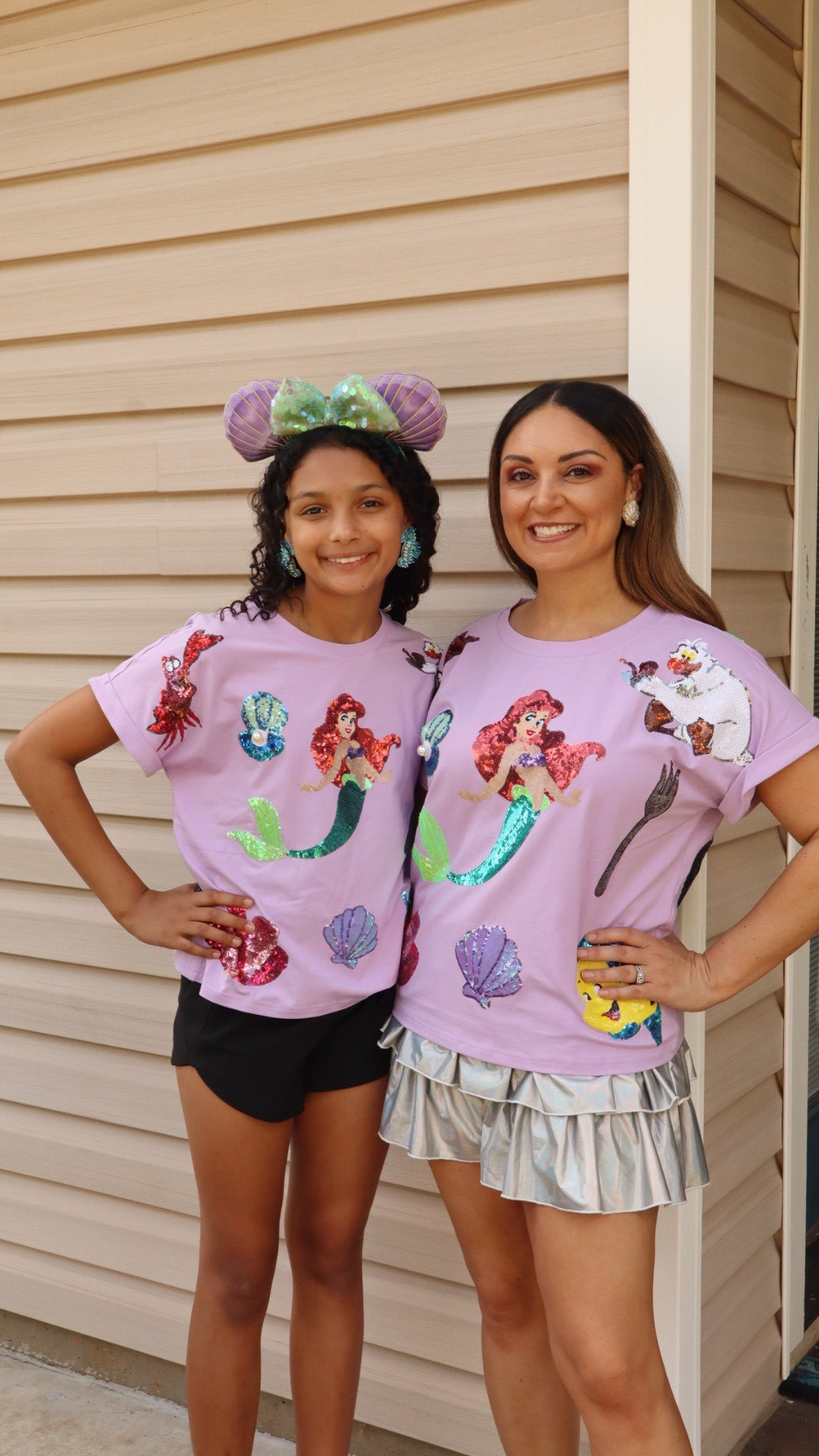 Mermaid Sequin Shirt-Adult
