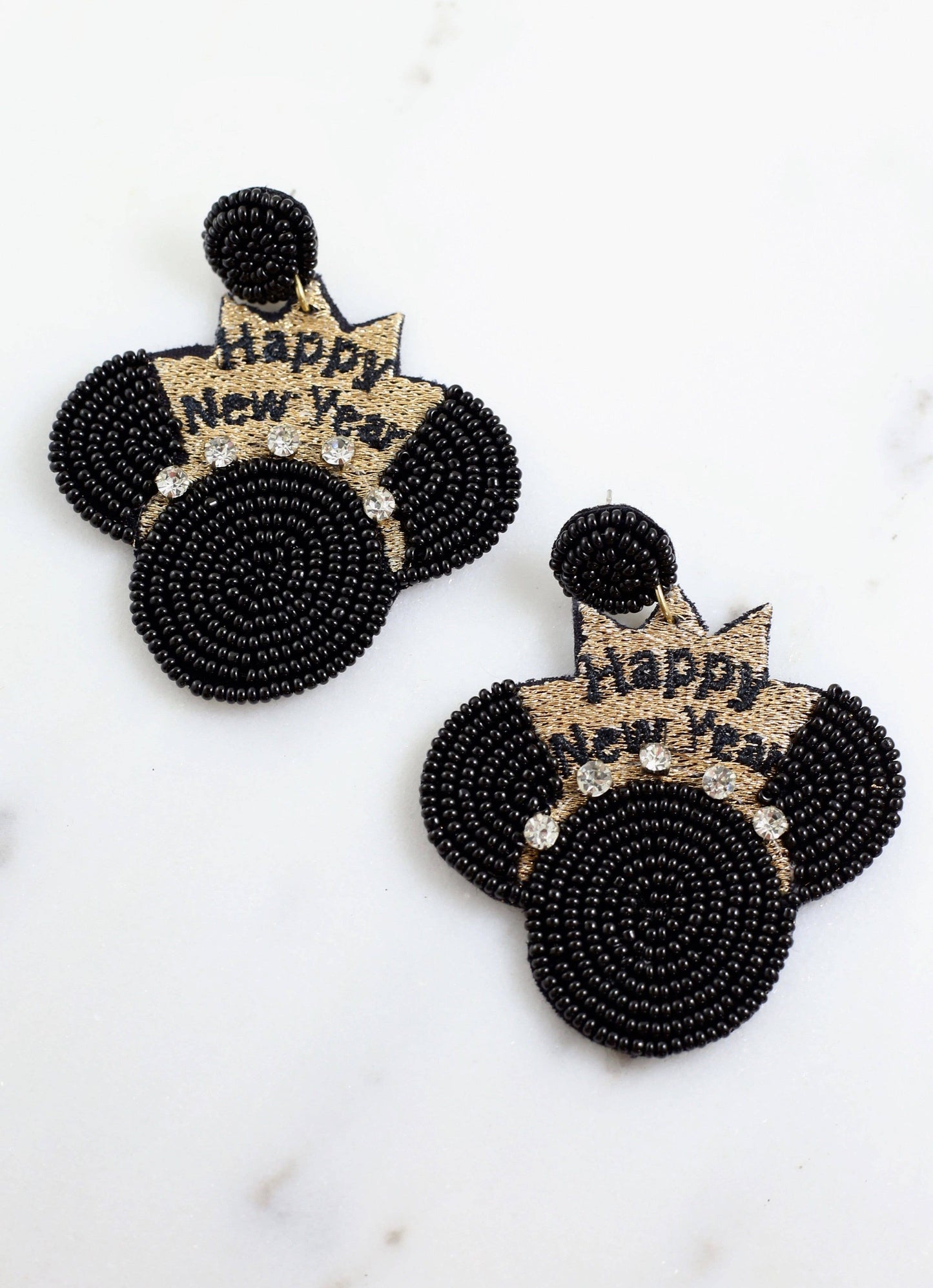 Midnight Sparkle Ears Earrings