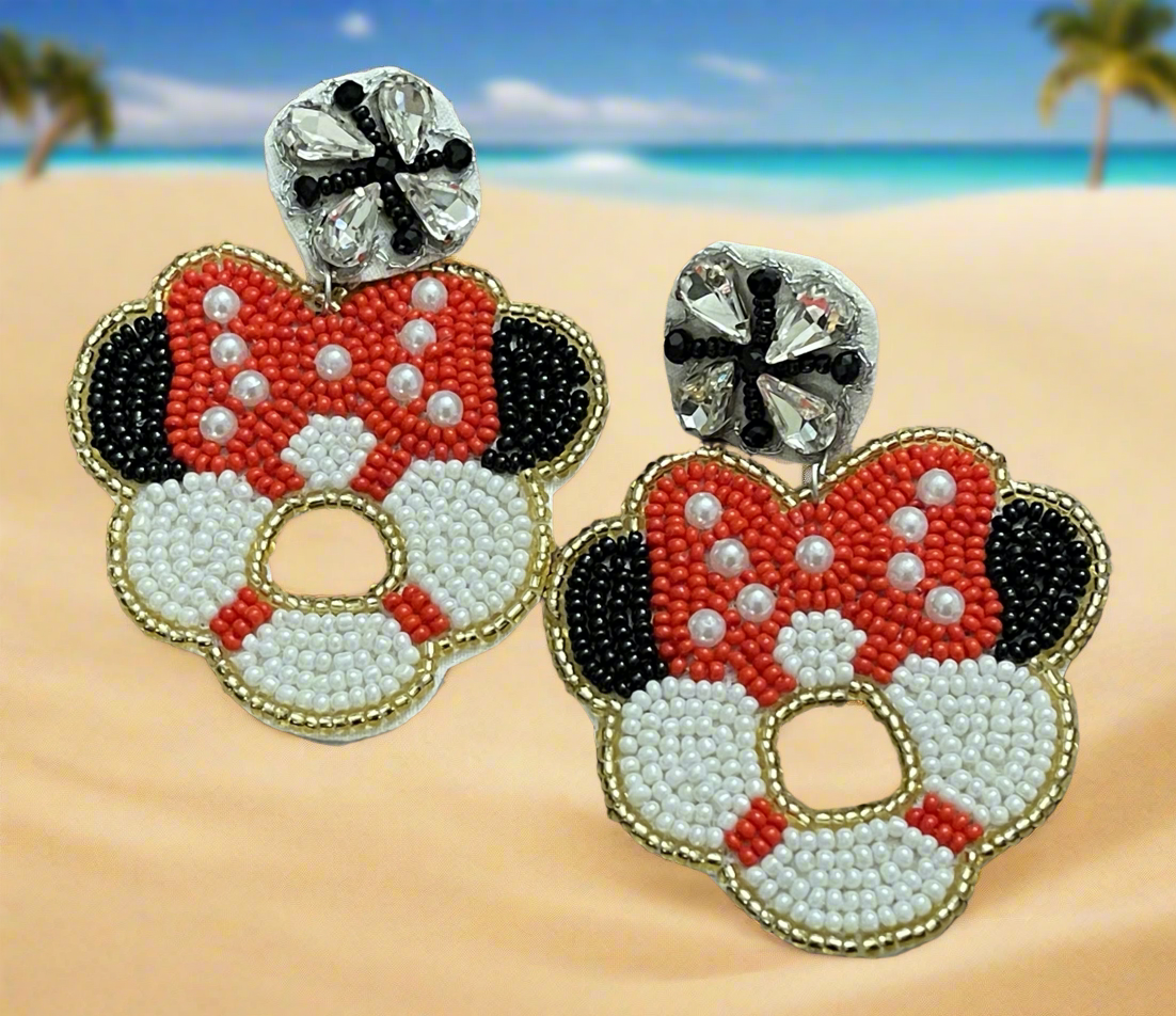 Bon Voyage Bow Earrings