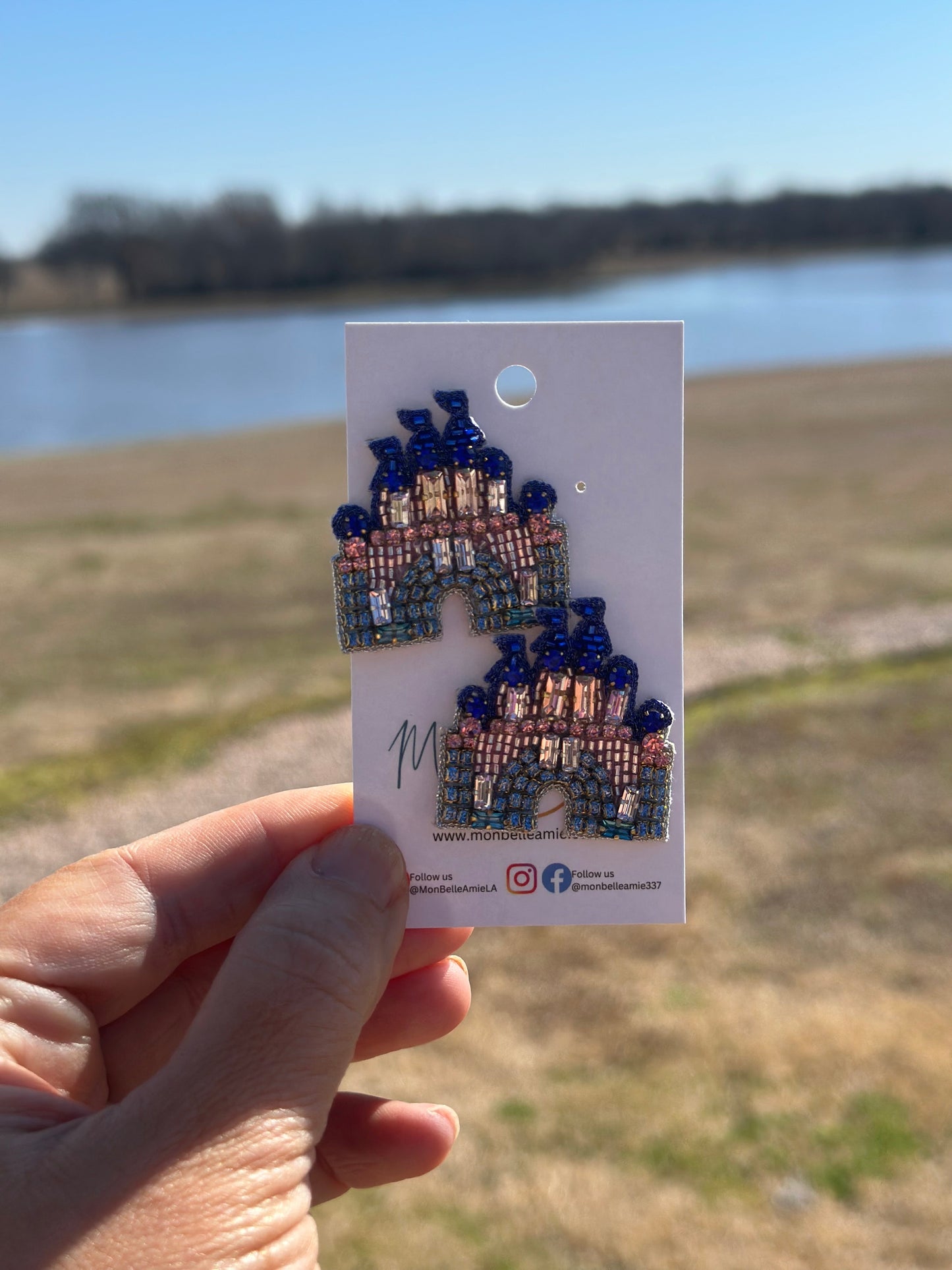 Enchanted Castle Stud Earrings