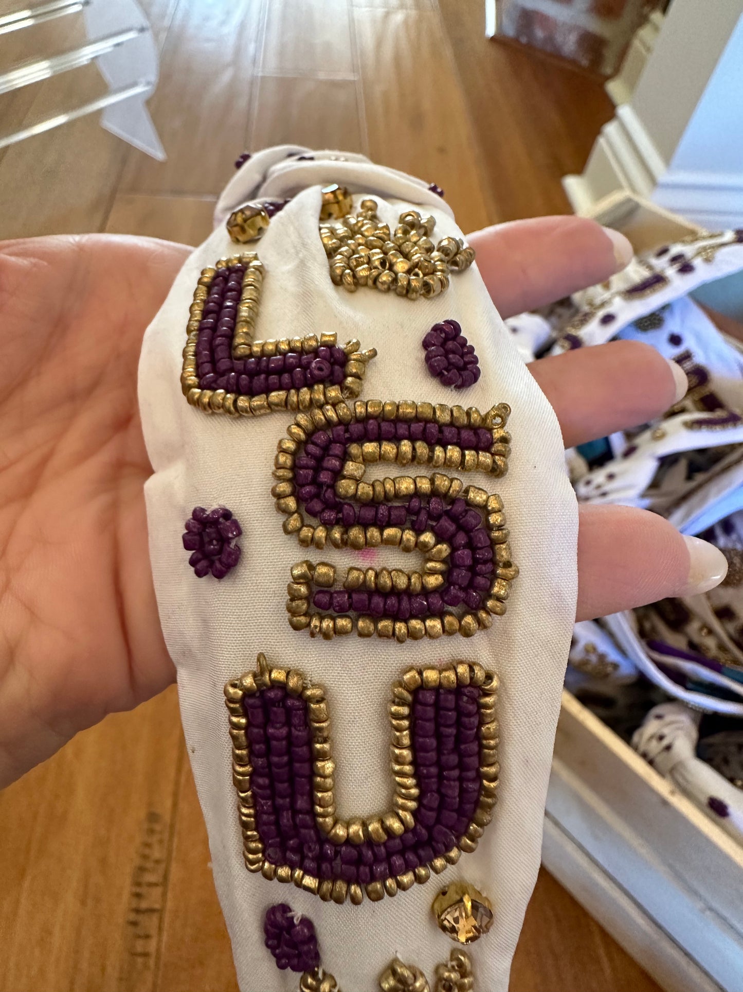 Imperfect Beaded Headbands - Various Teams3