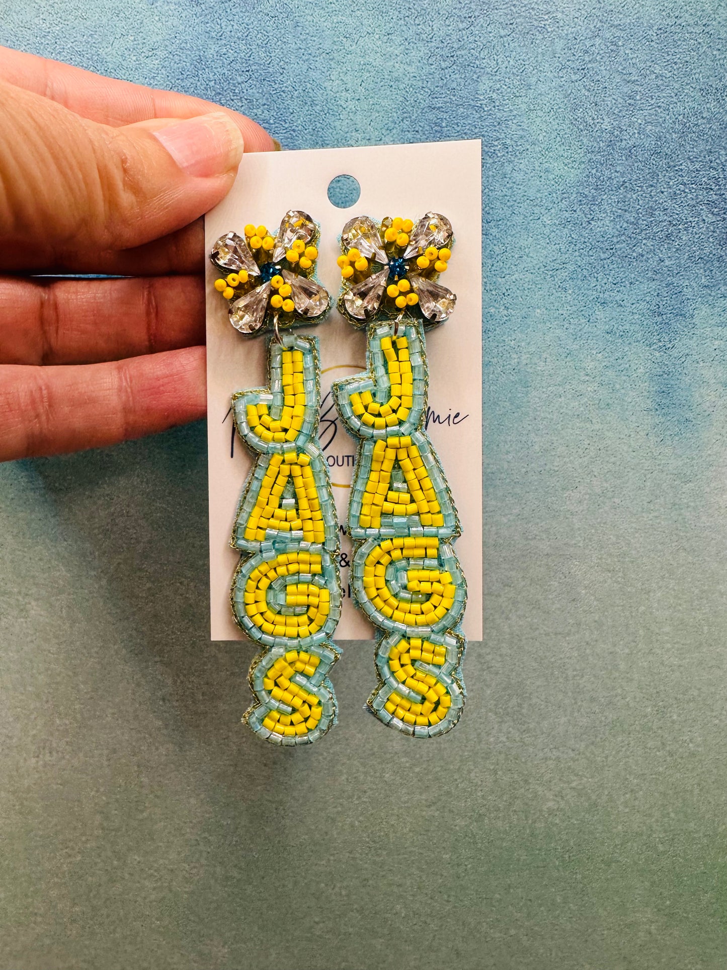 Jags Beaded Earrings