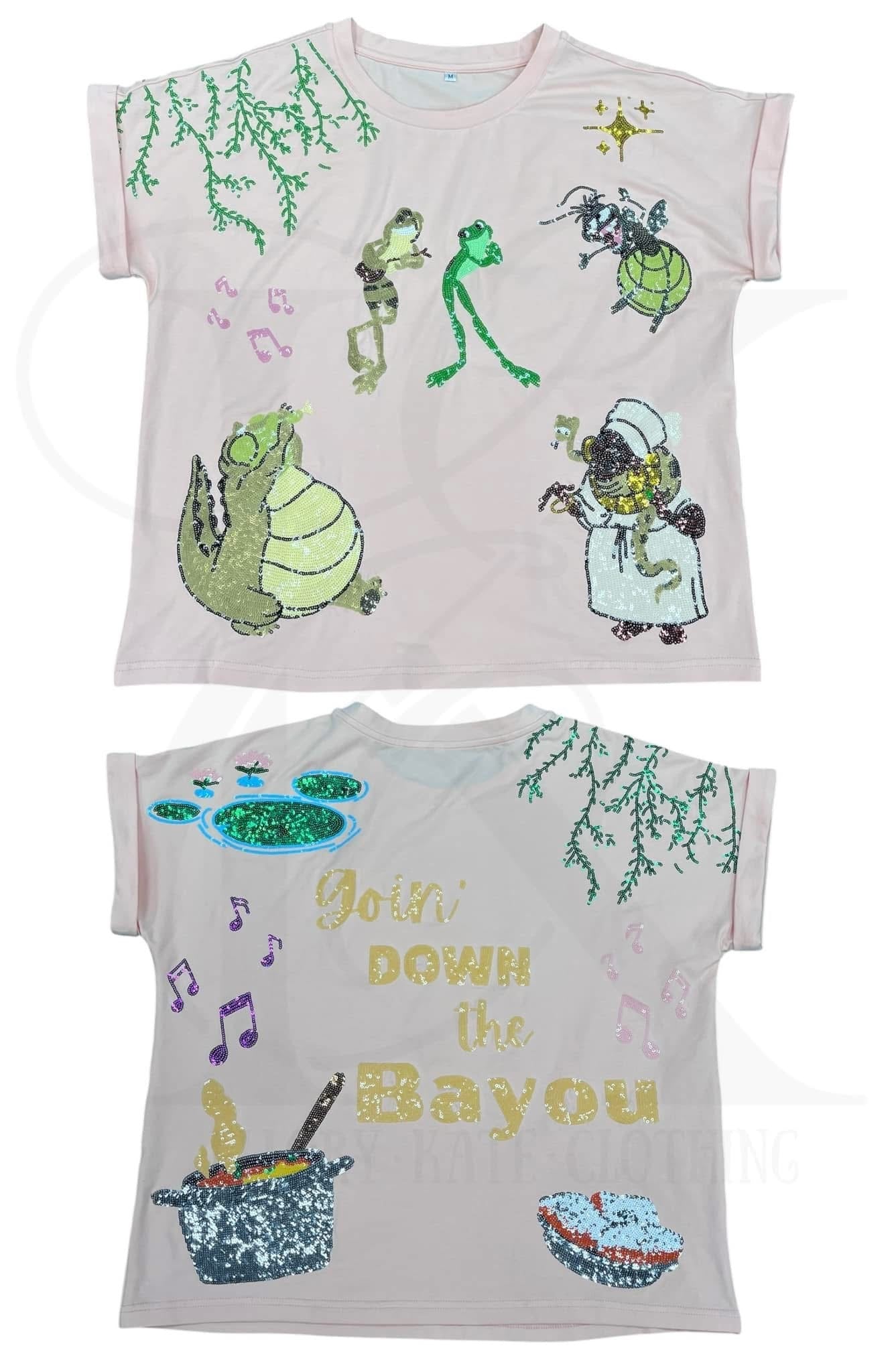 Goin’ Down The Bayou Sequin Shirt-Kids