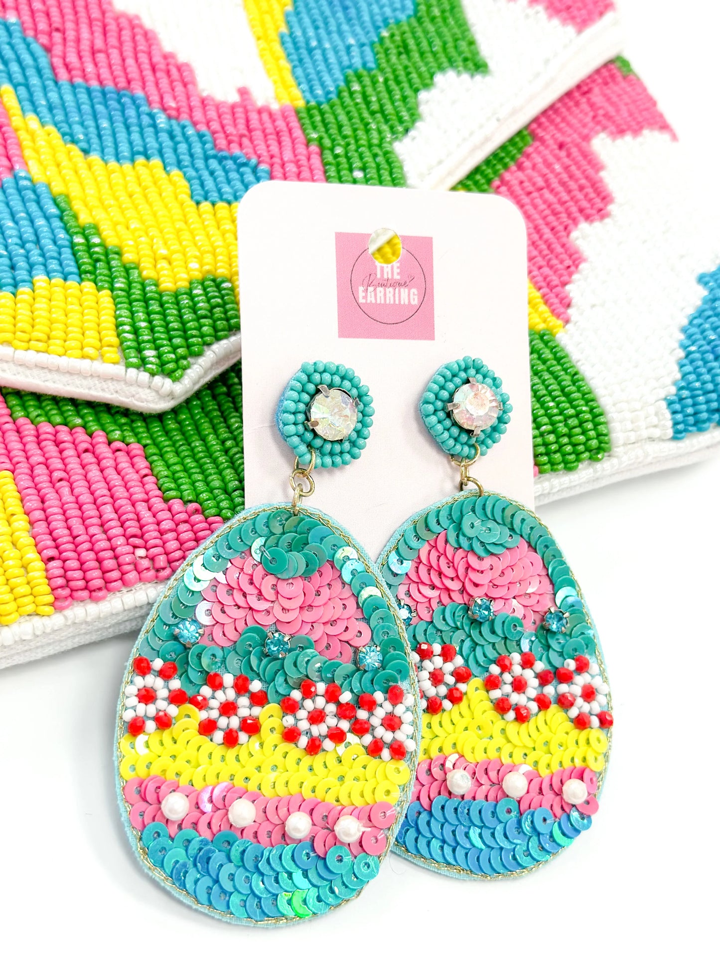 Colorful Easter Egg Earrings
