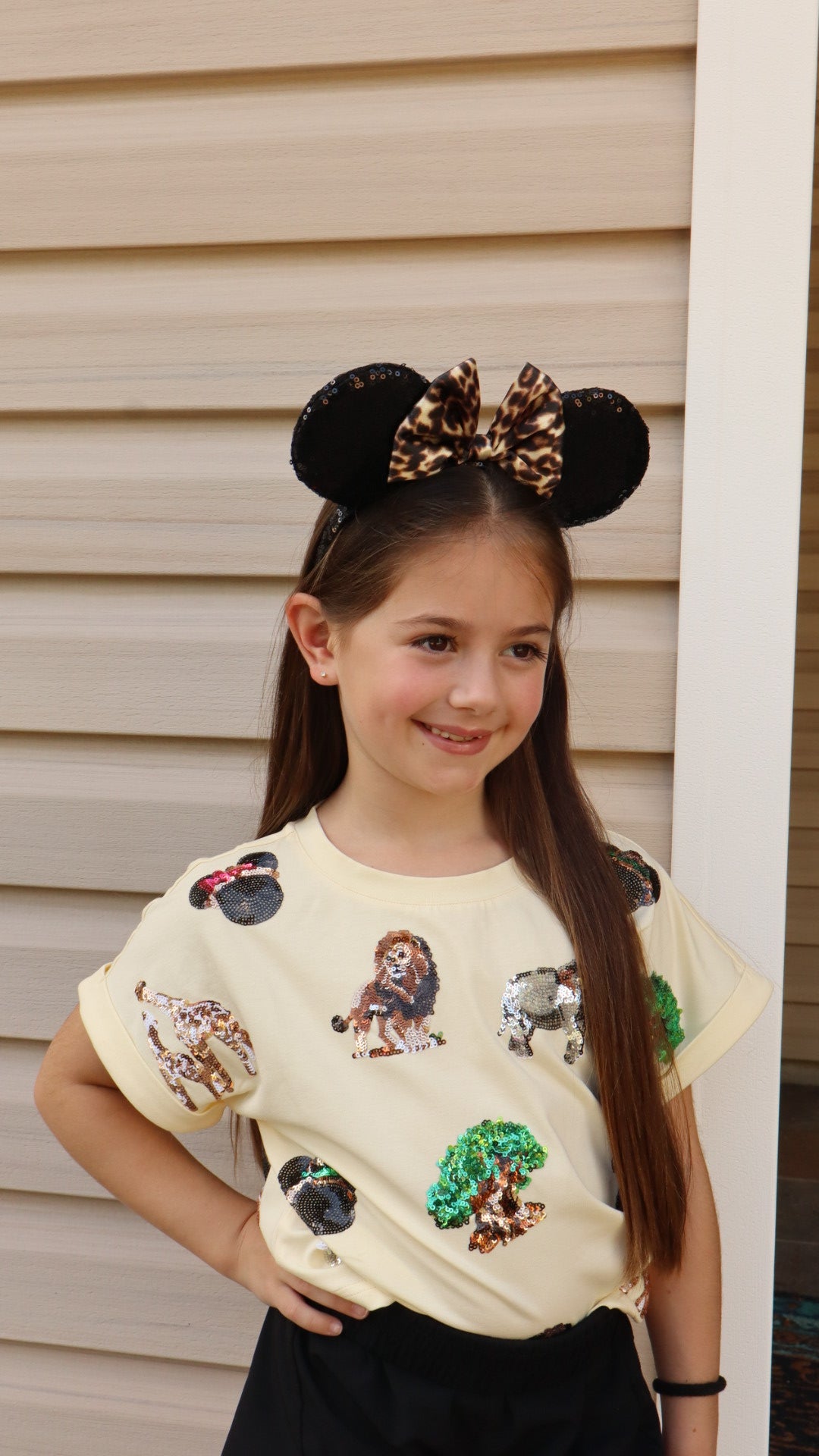 Safari Sequin - Tee - KIDS