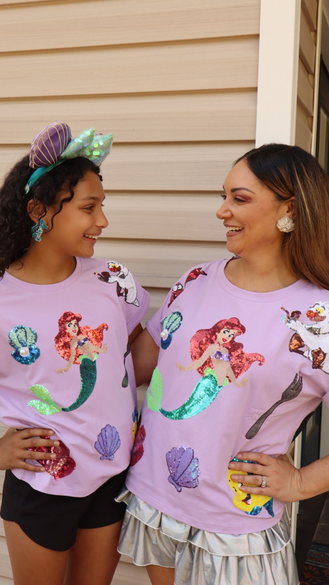 Mermaid Sequin Shirt-Adult