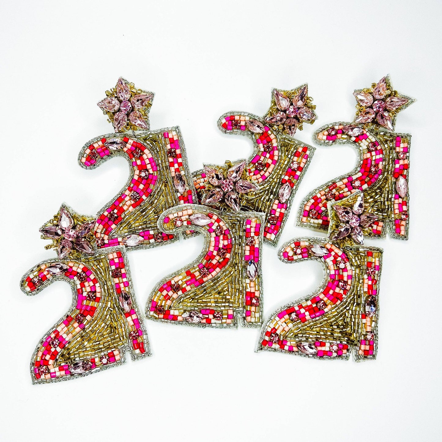 50th Birthday Earrings
