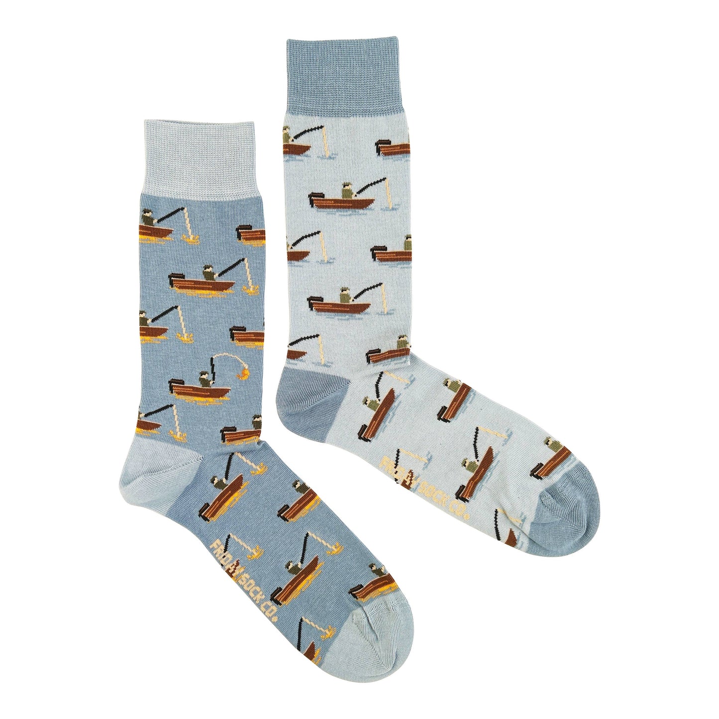 Men's Socks I Fish & Fisherman I Men's 7 - 12