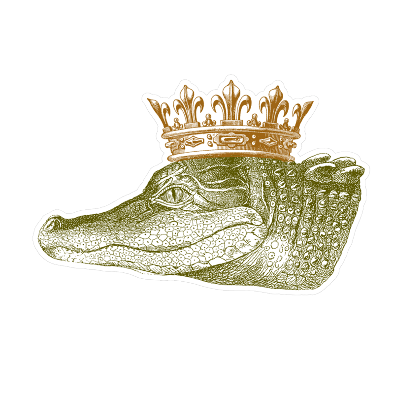 King Gator Decal
