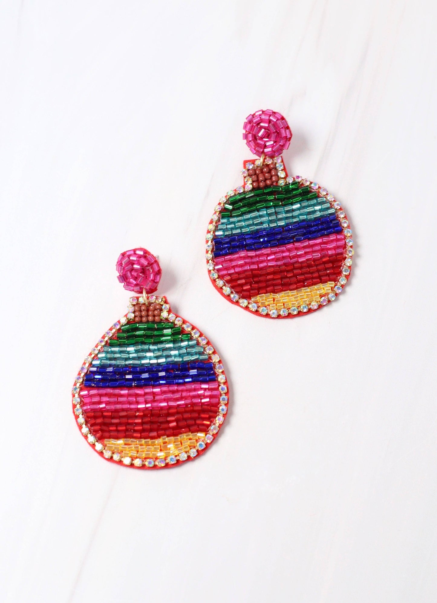 Dazzling Ornament Earring MULTI