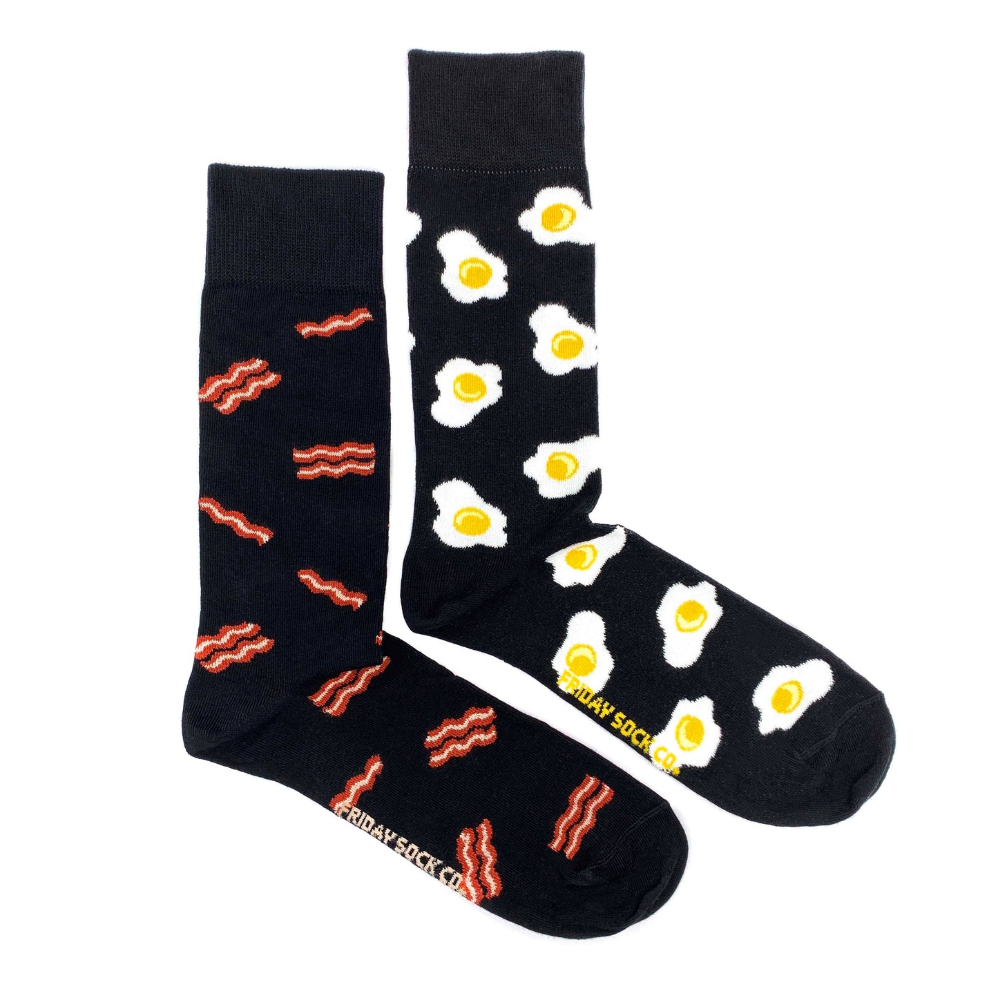 Men’s Socks | Bacon & Eggs | Breakfast | Men's 7 - 12