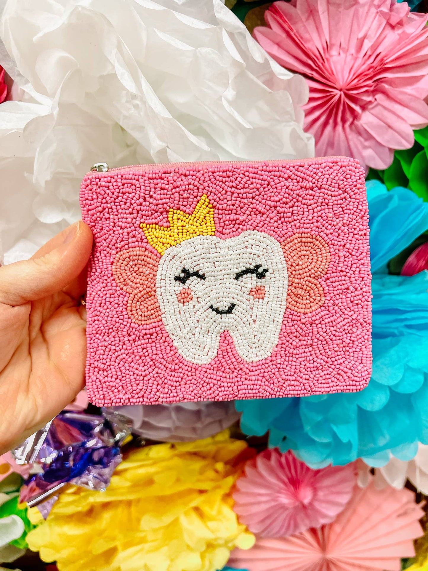 Dental Tooth Fairy Coin Pouch
