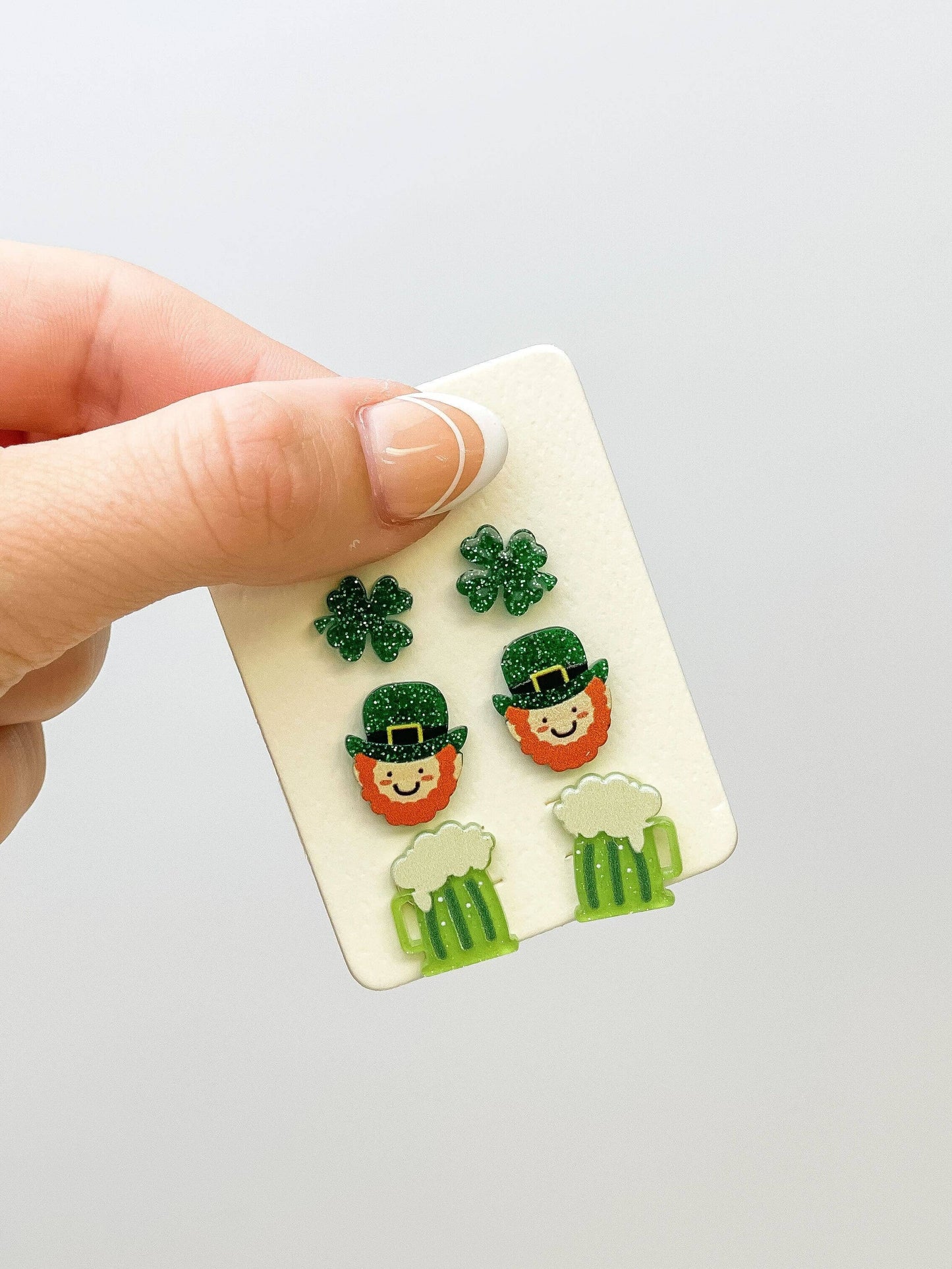 St. Patrick's Studs Set of 3