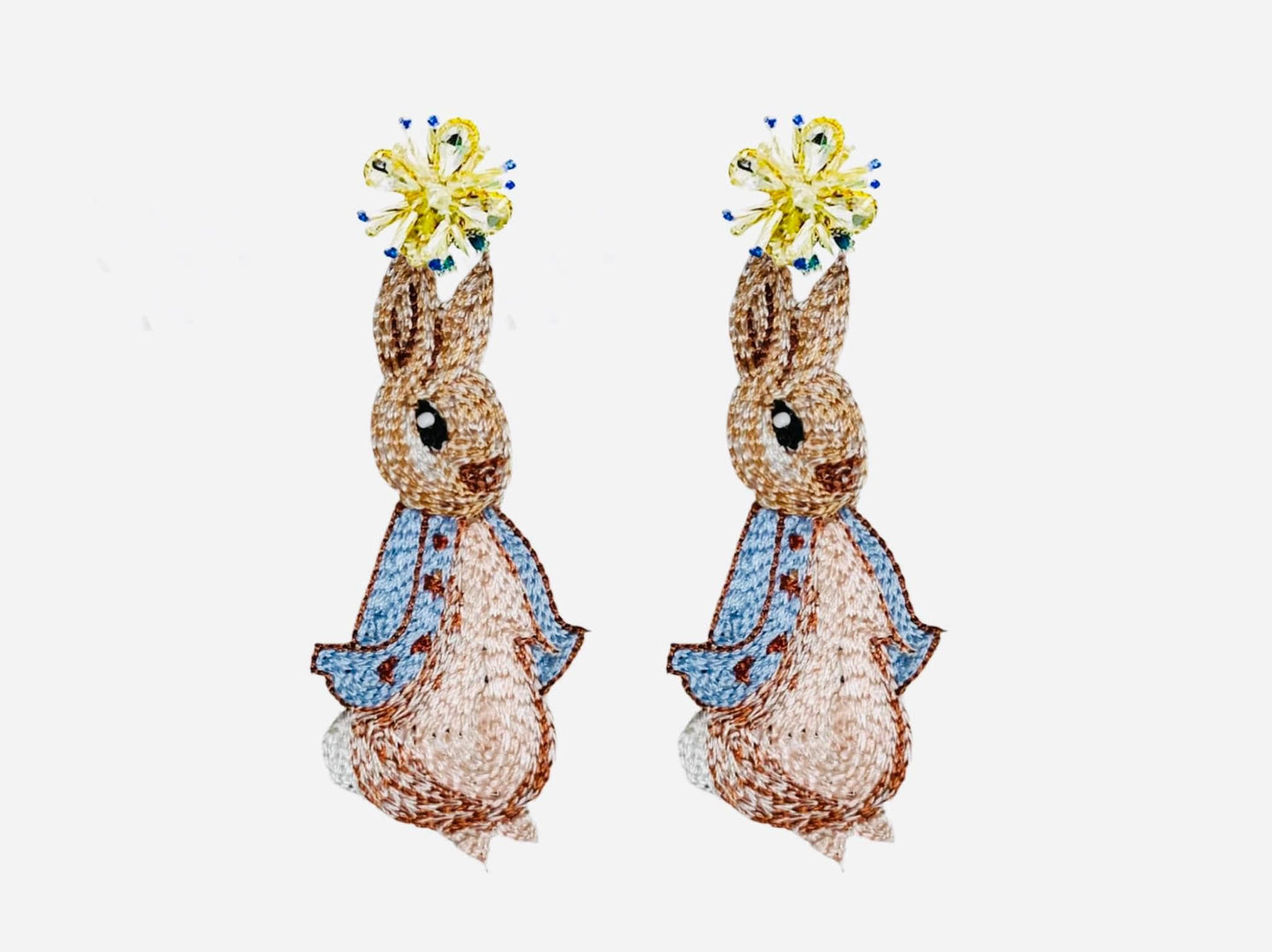 Bunny with Jacket Earrings