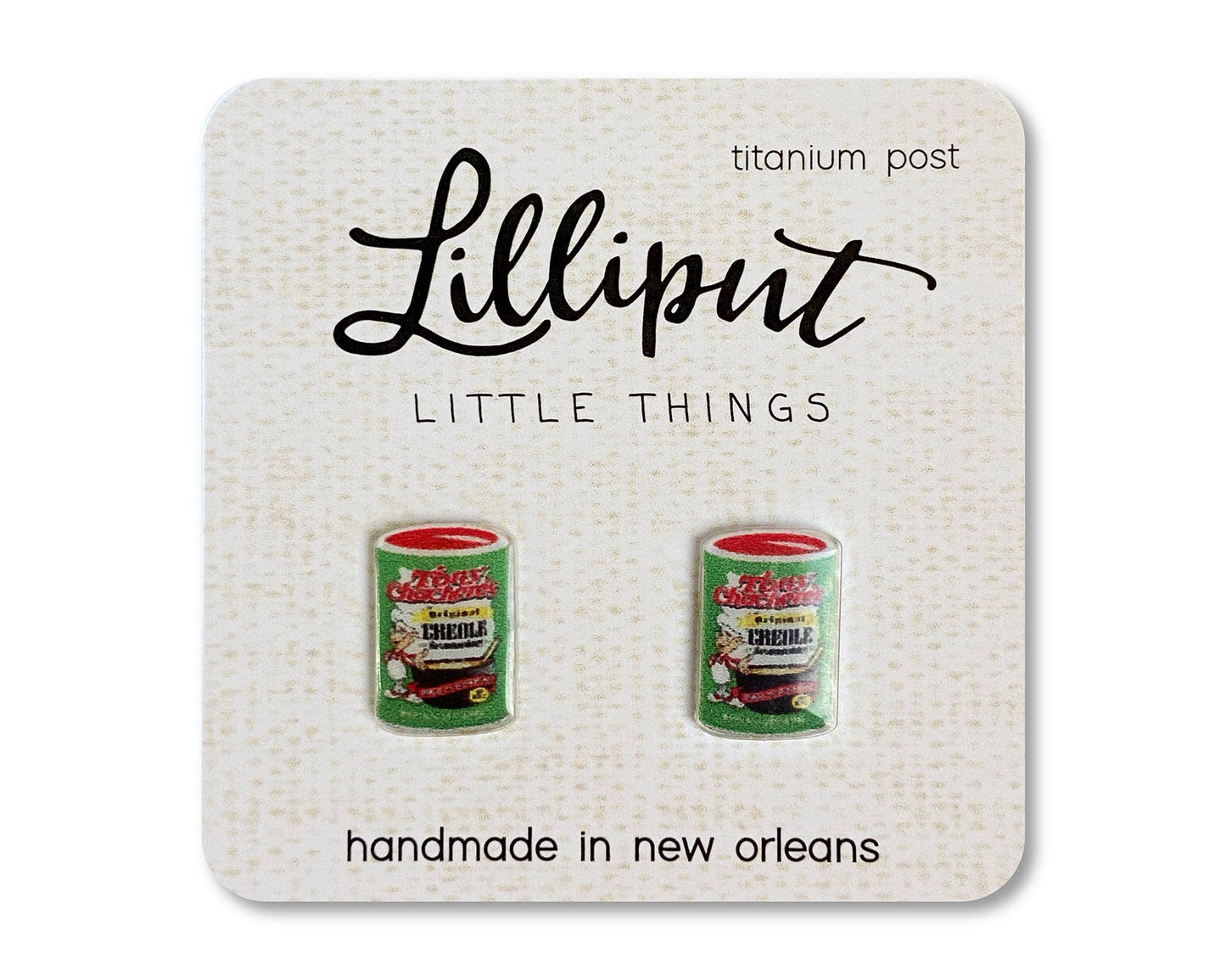 Tonys Seasoning Stud Earrings