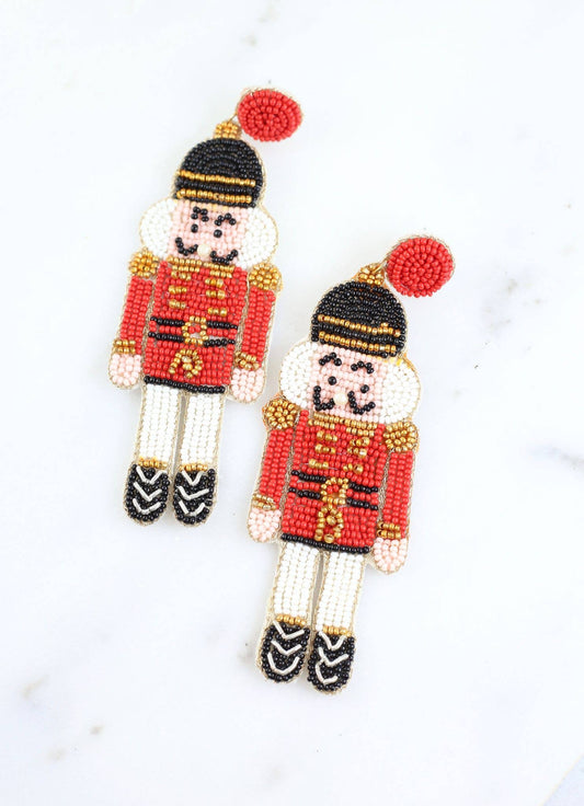 Nutcracker Suite Earring RED