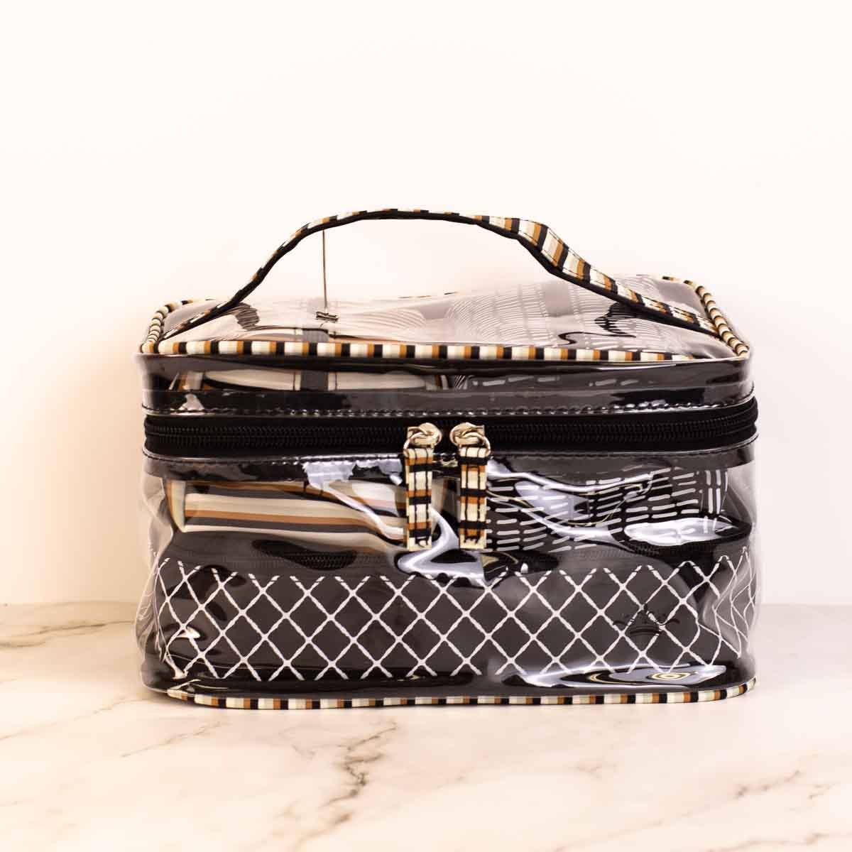 Wanderlust Gift Set Black/Camel 9.5x5.5x6