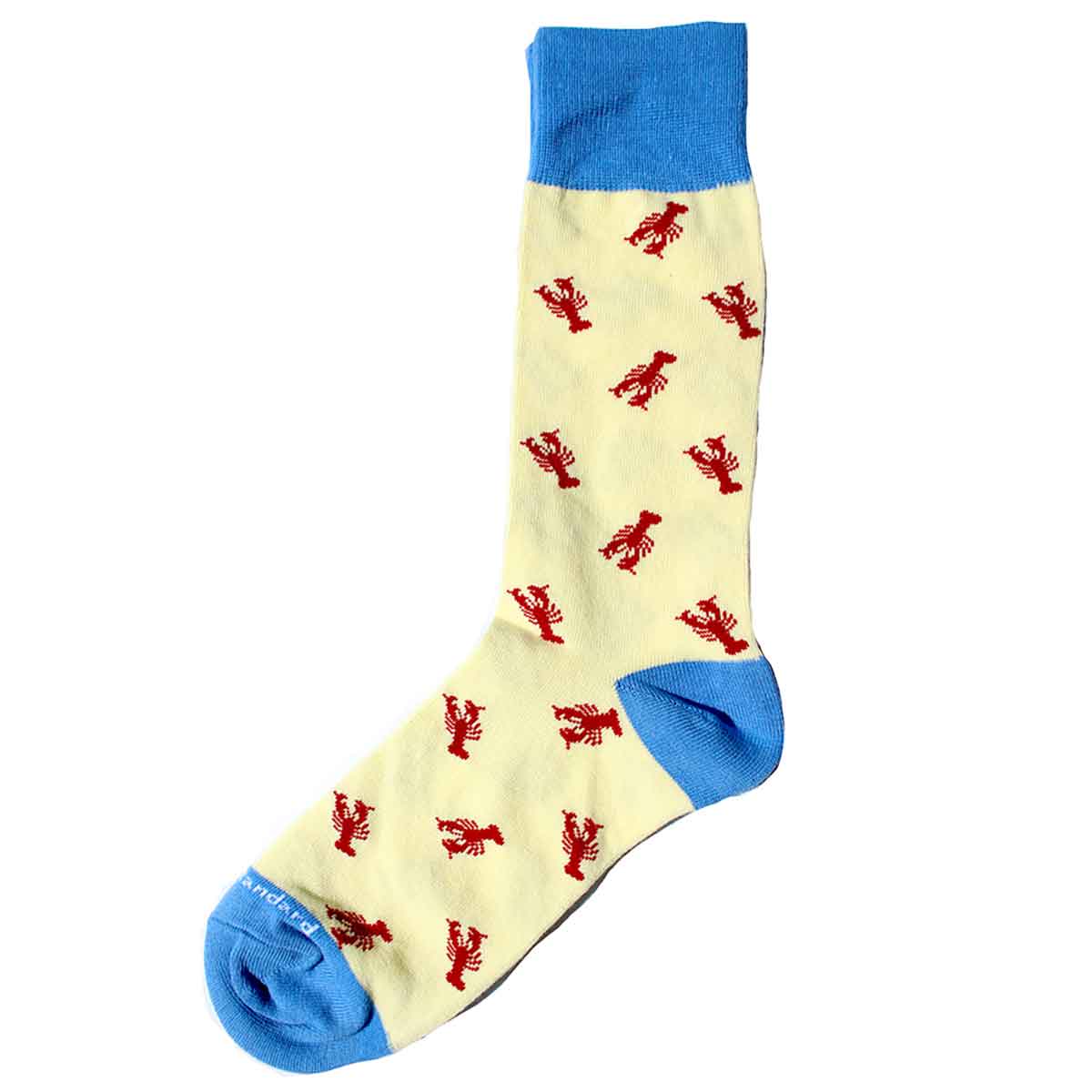 Men's Crawfish Socks Yellow/Blue/Red One Size
