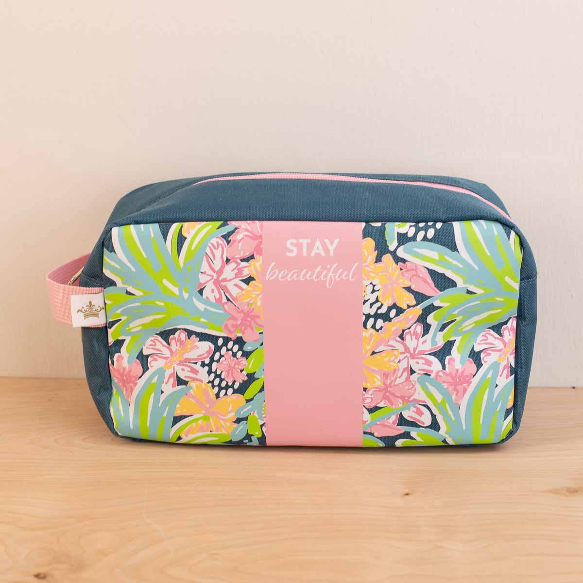 Stay Beautiful Grenada Cosmetic Bag Multi 10x6x4
