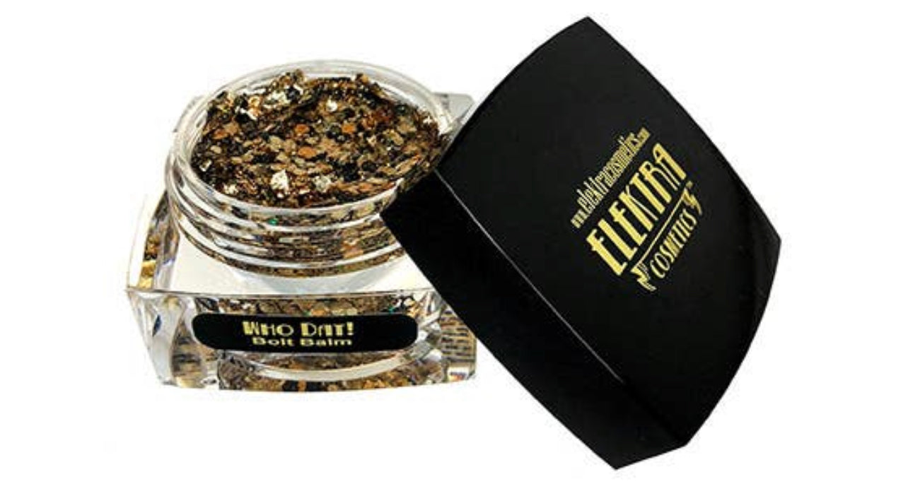 Bolt Balm Black and Gold Body Glitter