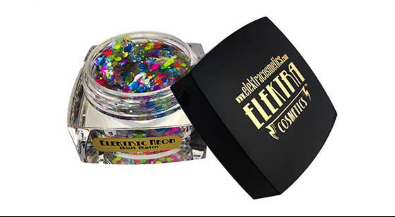 Bolt Balm Neon Dream (Black Light Reactive) Body Glitter