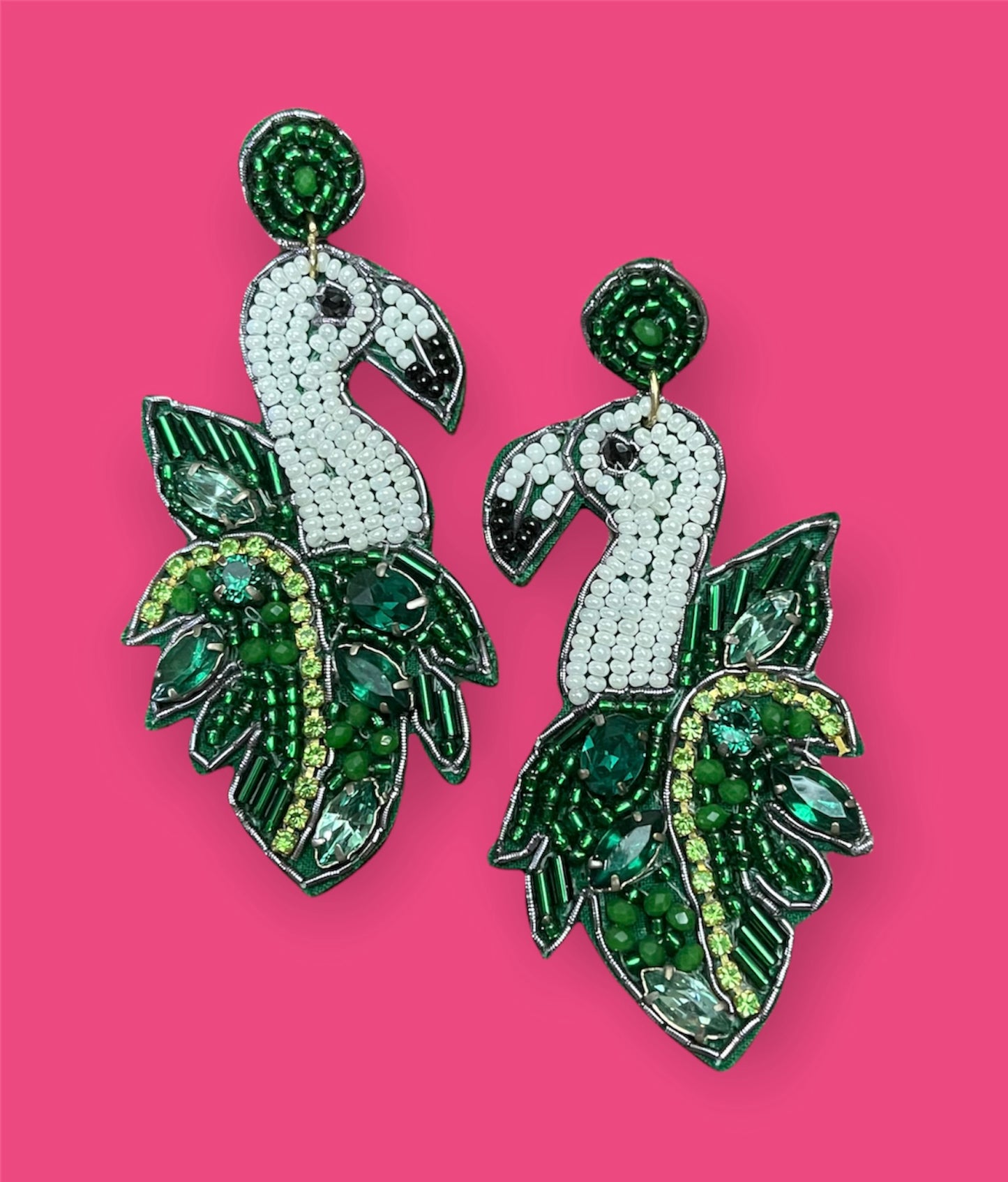 Flamingos of many colors - 2 options